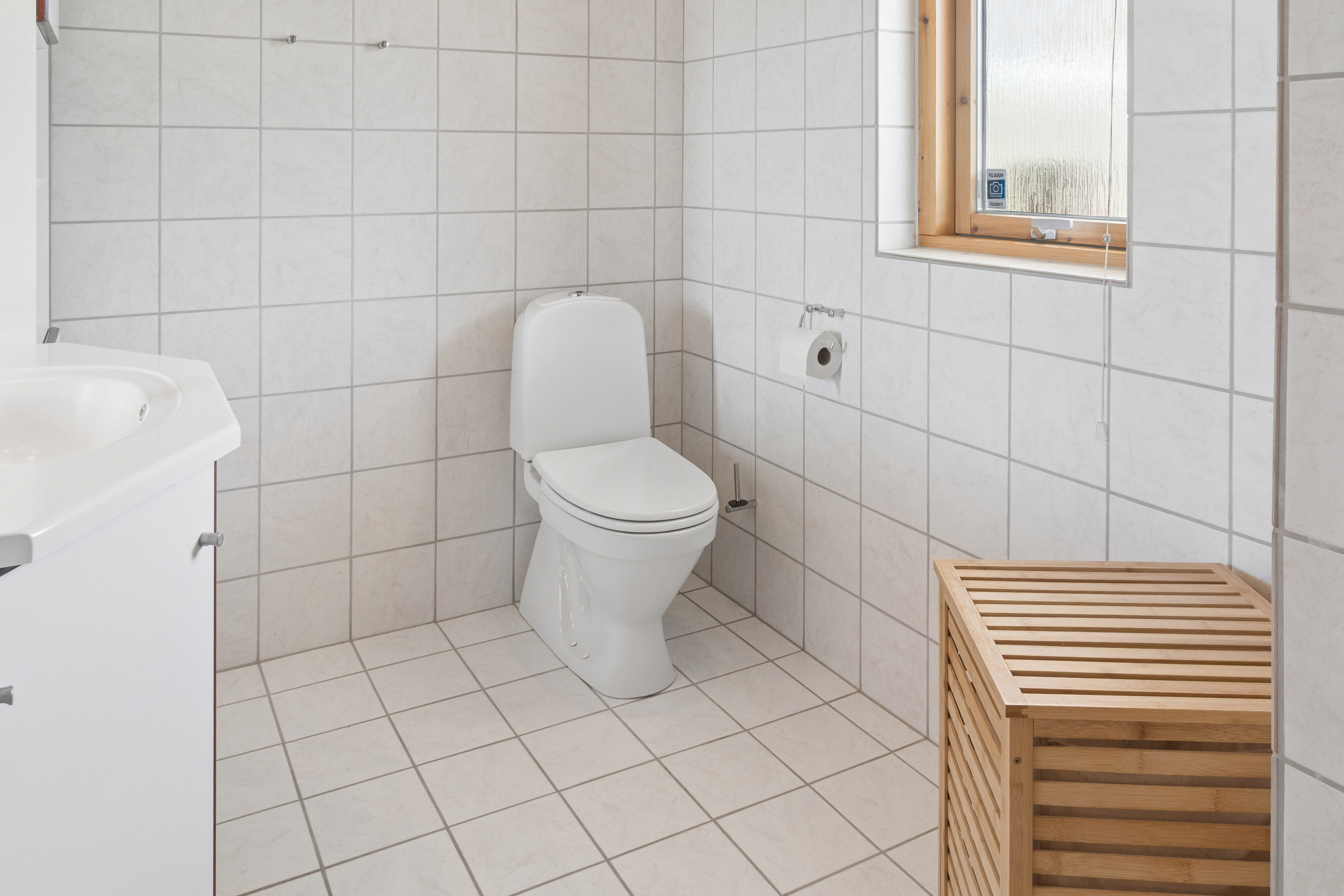 Fremhævet badeværelse billede i fuldskærmstilstand. Billede af Baldersvej 19, 6040 Egtved