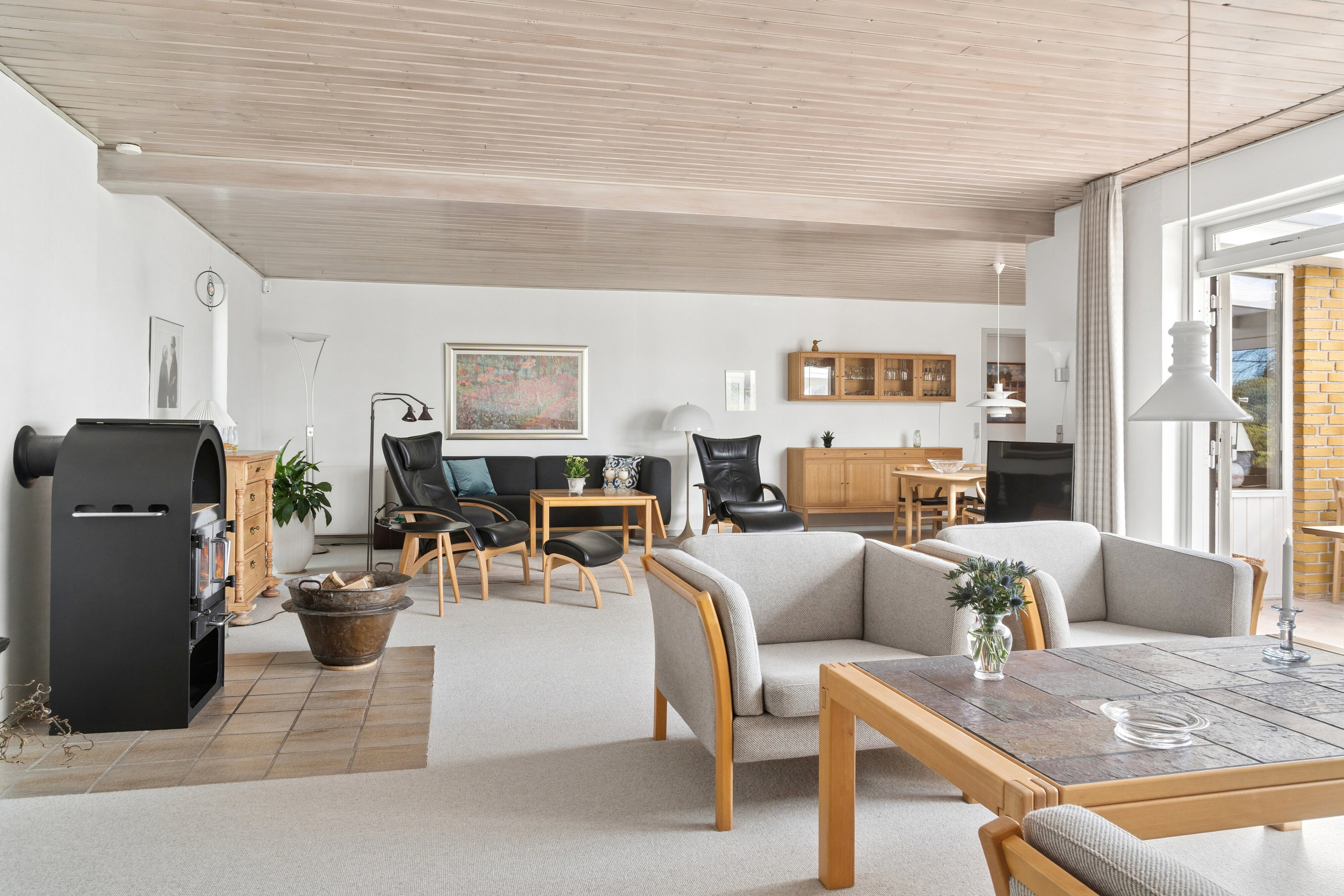 Fremhævet stue billede i fuldskærmstilstand. Billede af Baldersvej 19, 6040 Egtved