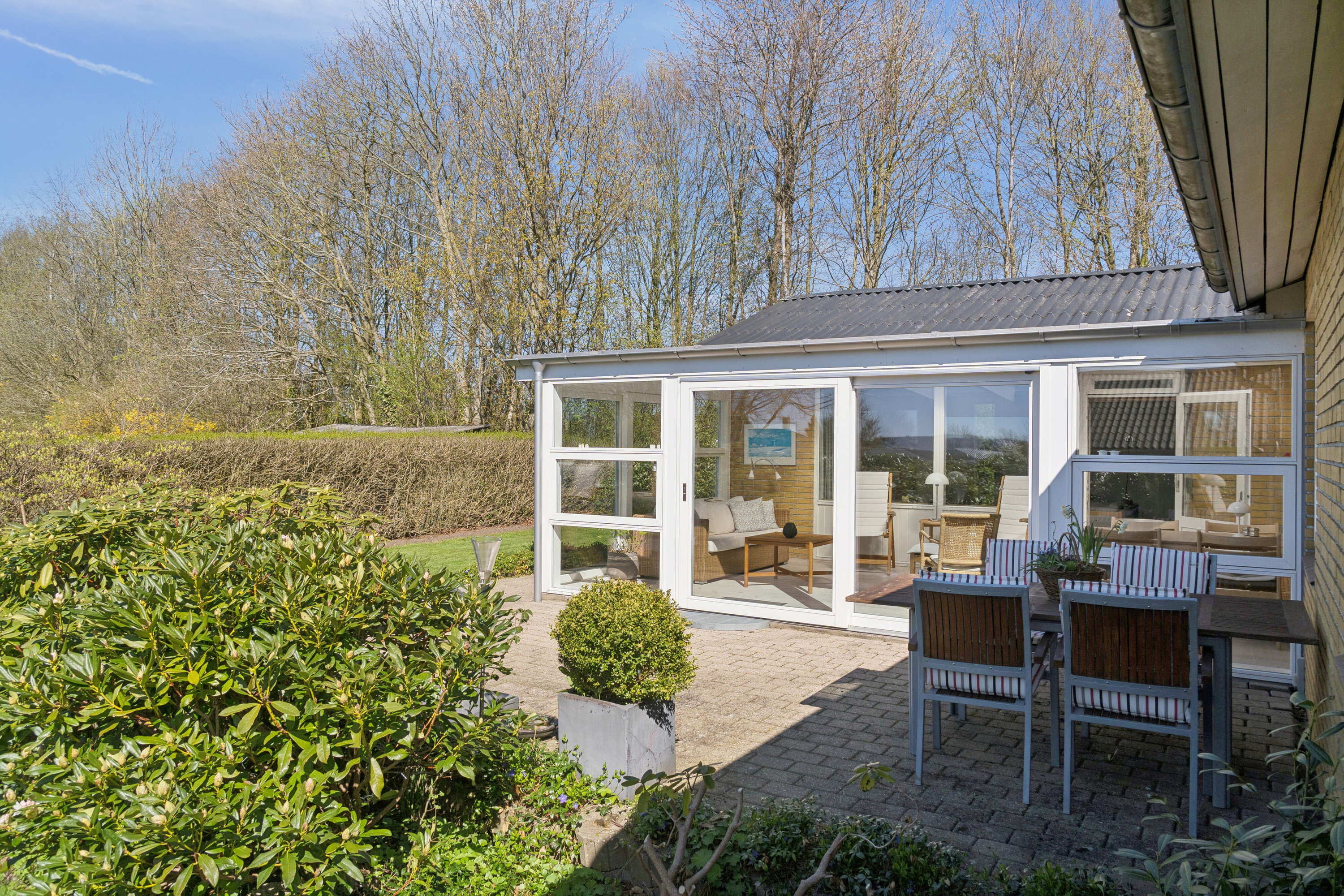 Fremhævet udendørs billede i fuldskærmstilstand. Billede af Baldersvej 19, 6040 Egtved