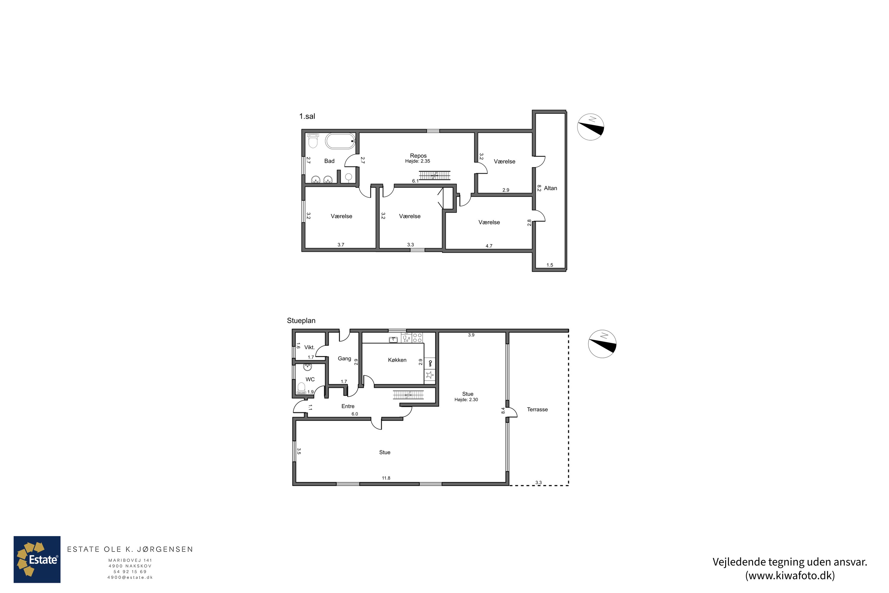 Plantegninger billede af Nøbbøllevej 14, 4920 Søllested