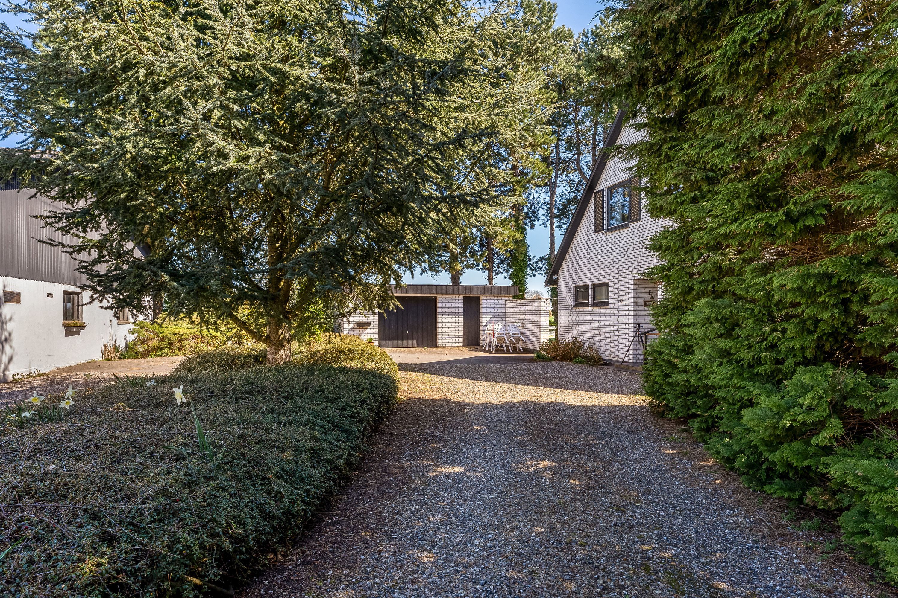 Fremhævet gårdsplads billede i fuldskærmstilstand. Billede af Nøbbøllevej 14, 4920 Søllested