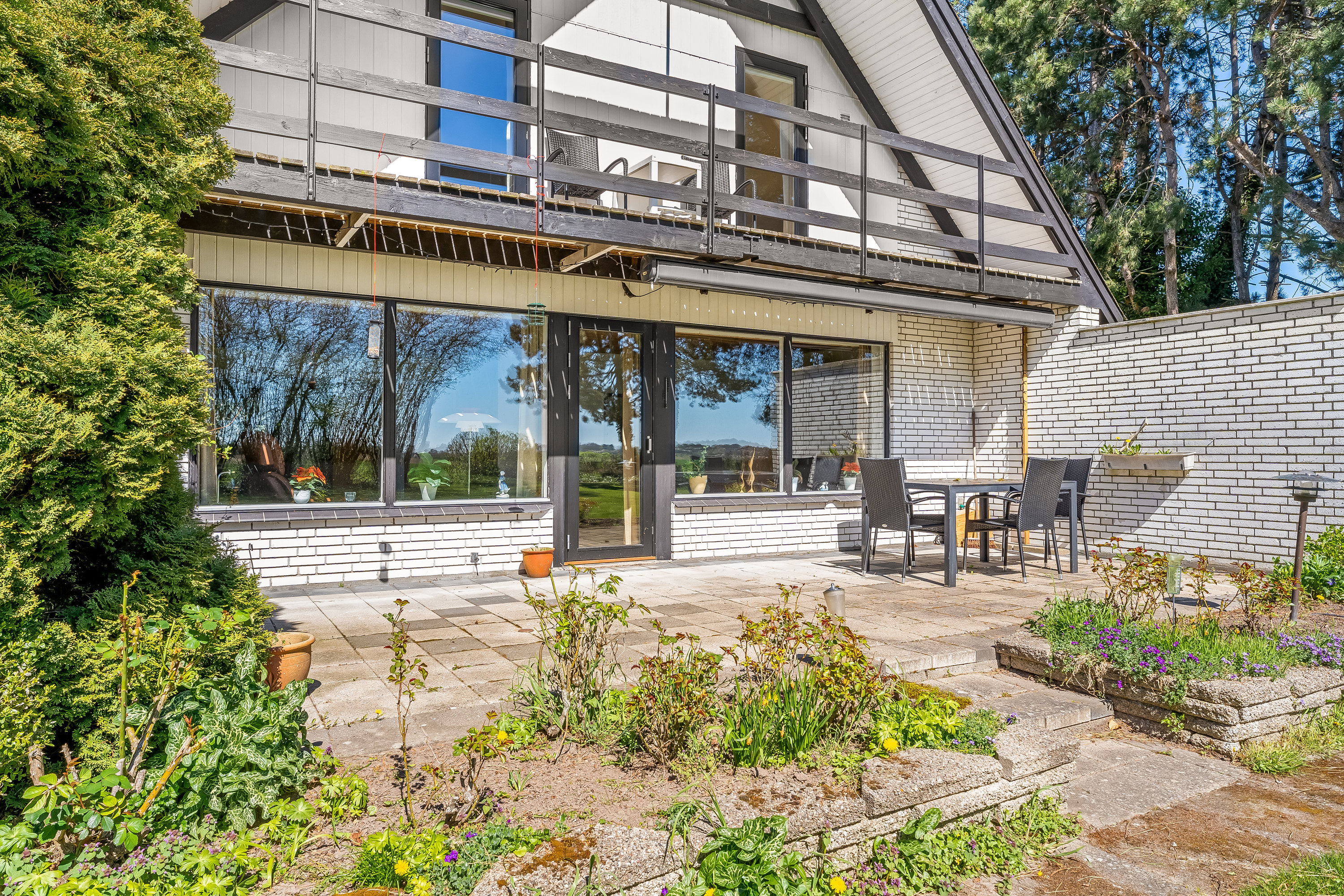 Fremhævet terrasse billede i fuldskærmstilstand. Billede af Nøbbøllevej 14, 4920 Søllested