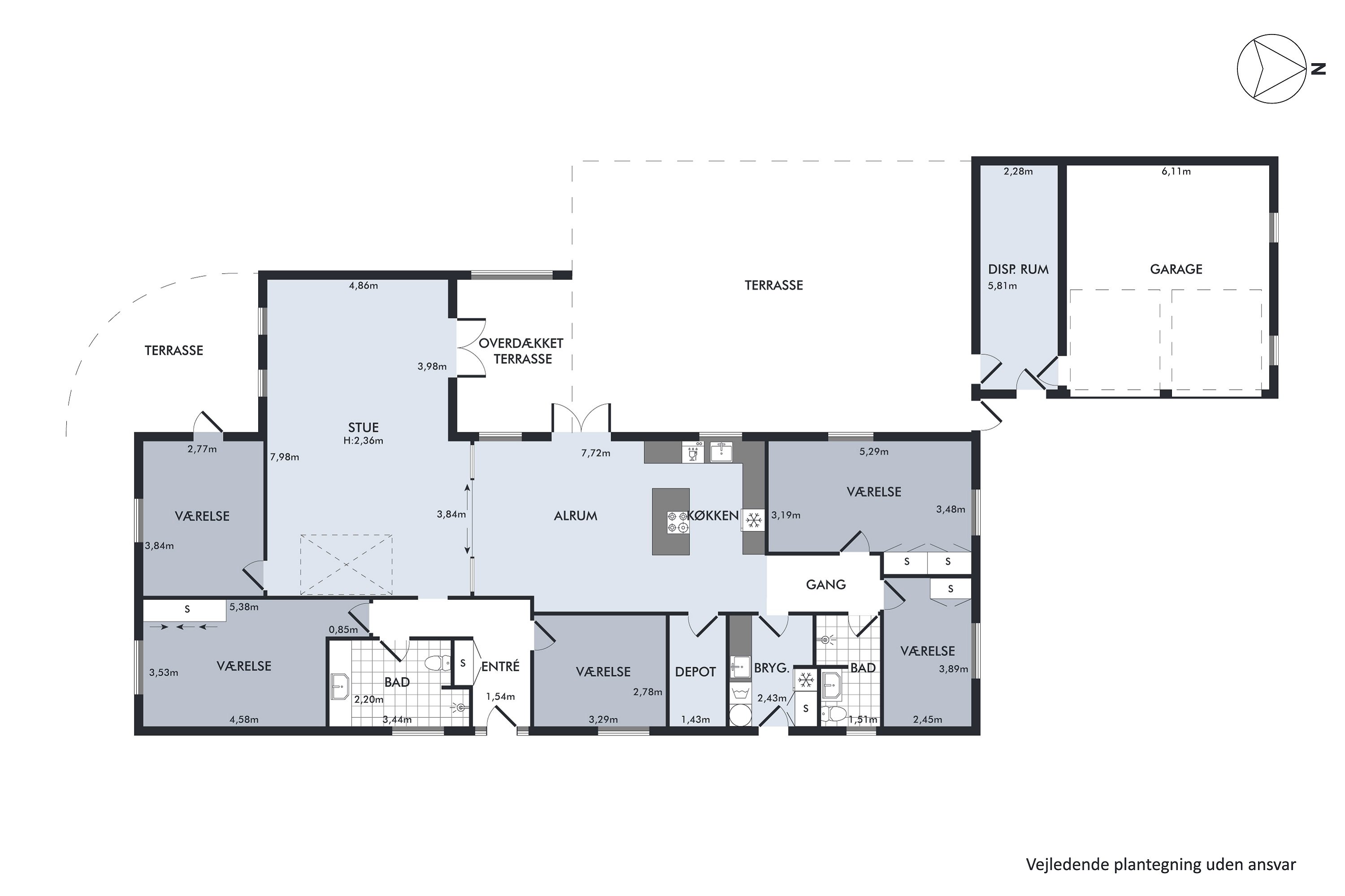 Plantegninger billede af Rypebakken 35, Snestrup, 5210 Odense NV