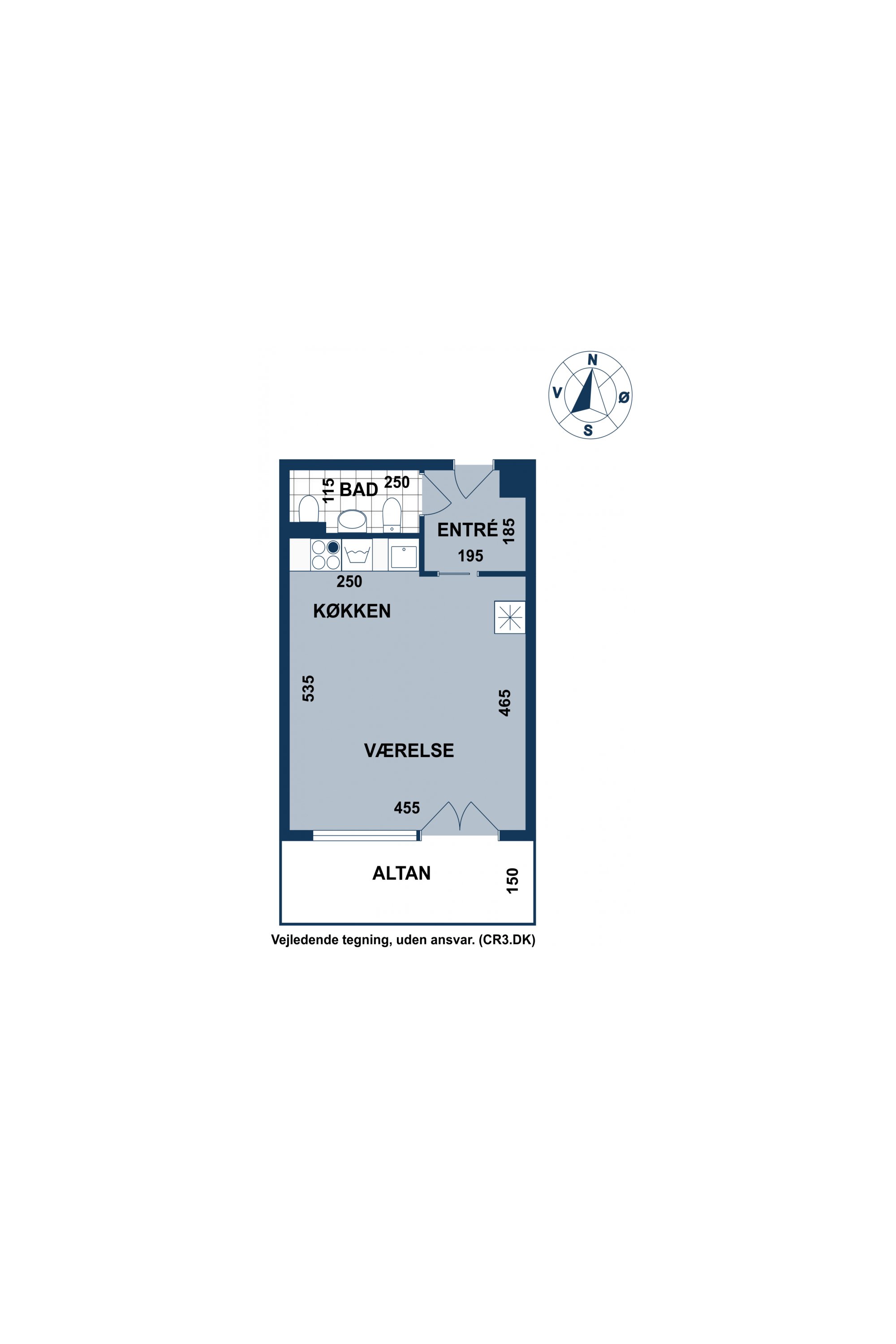 Plantegninger billede af Lyshøjgårdsvej 89, 1. mf., 2500 Valby