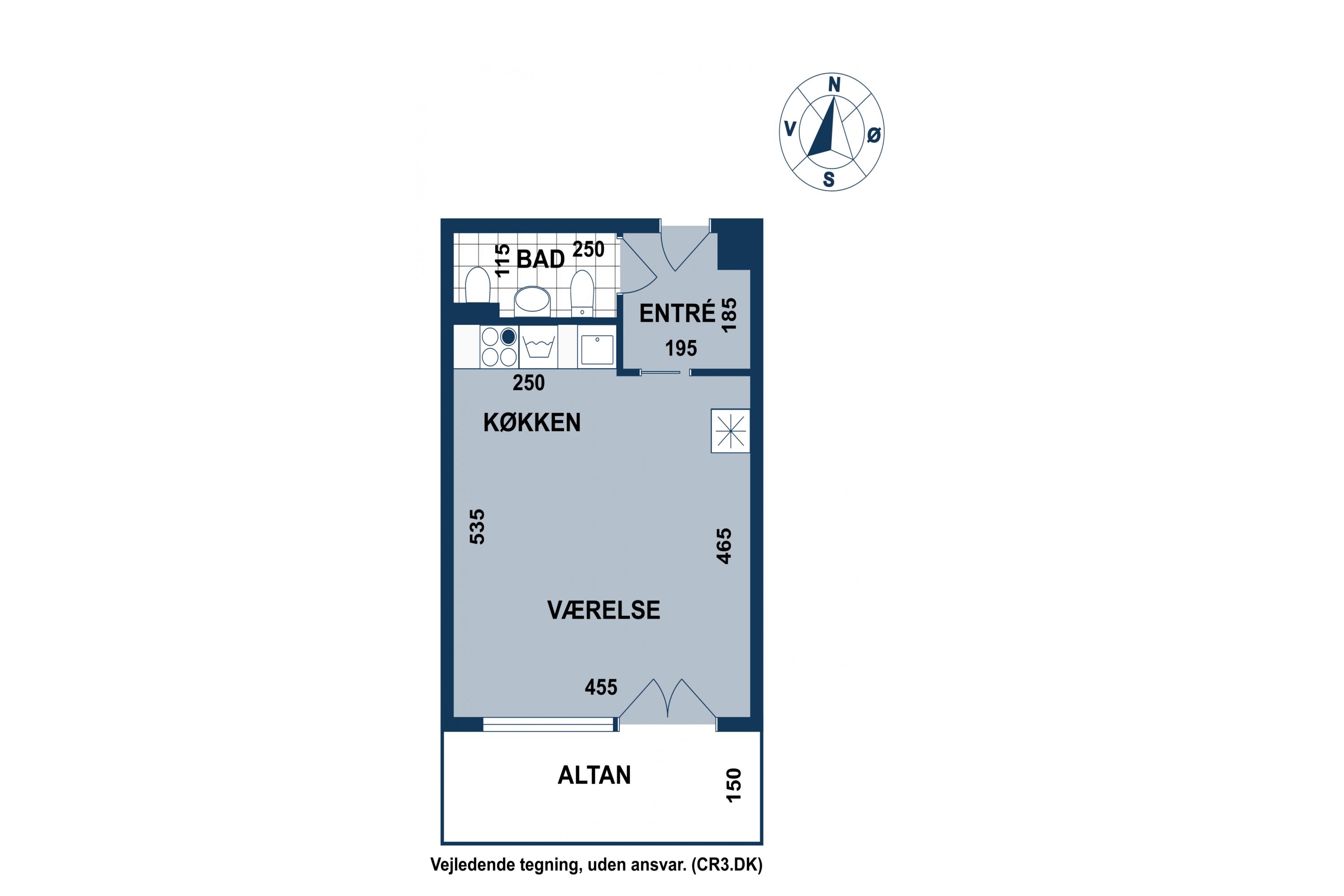 Plantegninger billede af Lyshøjgårdsvej 89, 1. mf., 2500 Valby