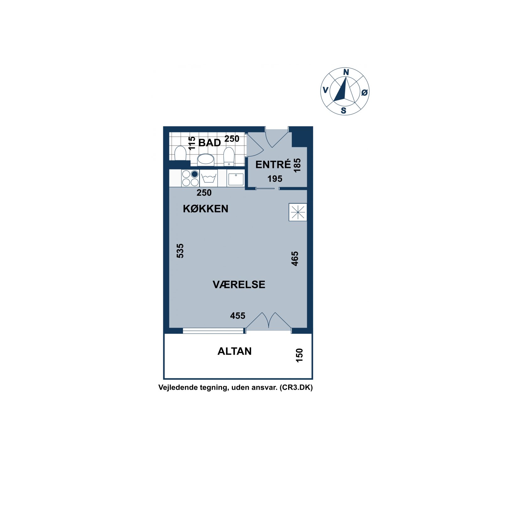 Plantegninger billede af Lyshøjgårdsvej 89, 1. mf., 2500 Valby