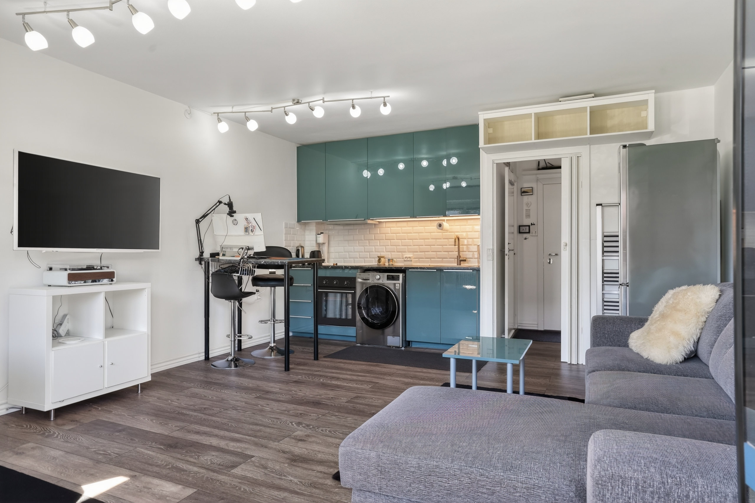 Fremhævet køkken billede i fuldskærmstilstand. Billede af Lyshøjgårdsvej 89, 1. mf., 2500 Valby