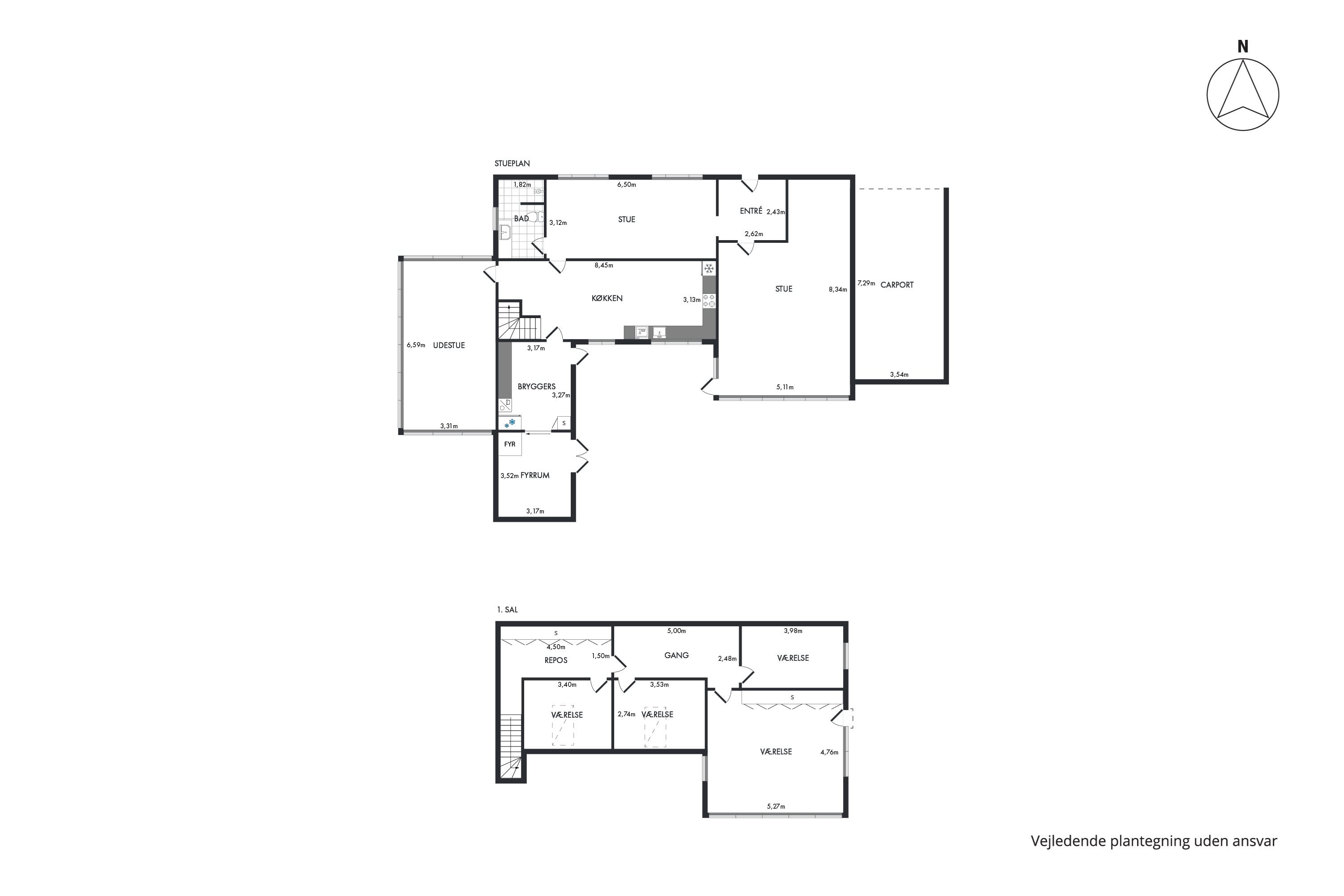 Plantegninger billede af Hestehavevej 26, Ore, 5792 Årslev