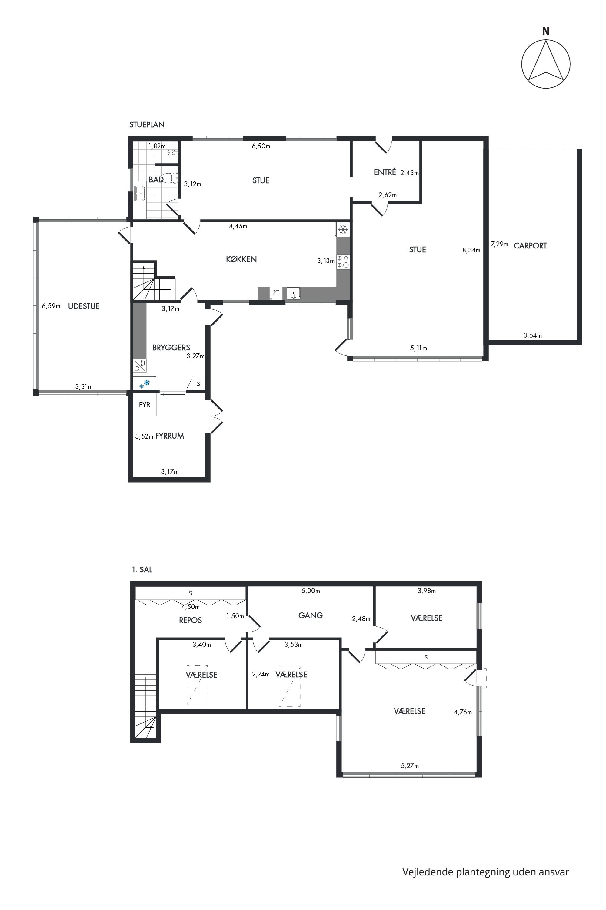 Plantegninger billede af Hestehavevej 26, Ore, 5792 Årslev