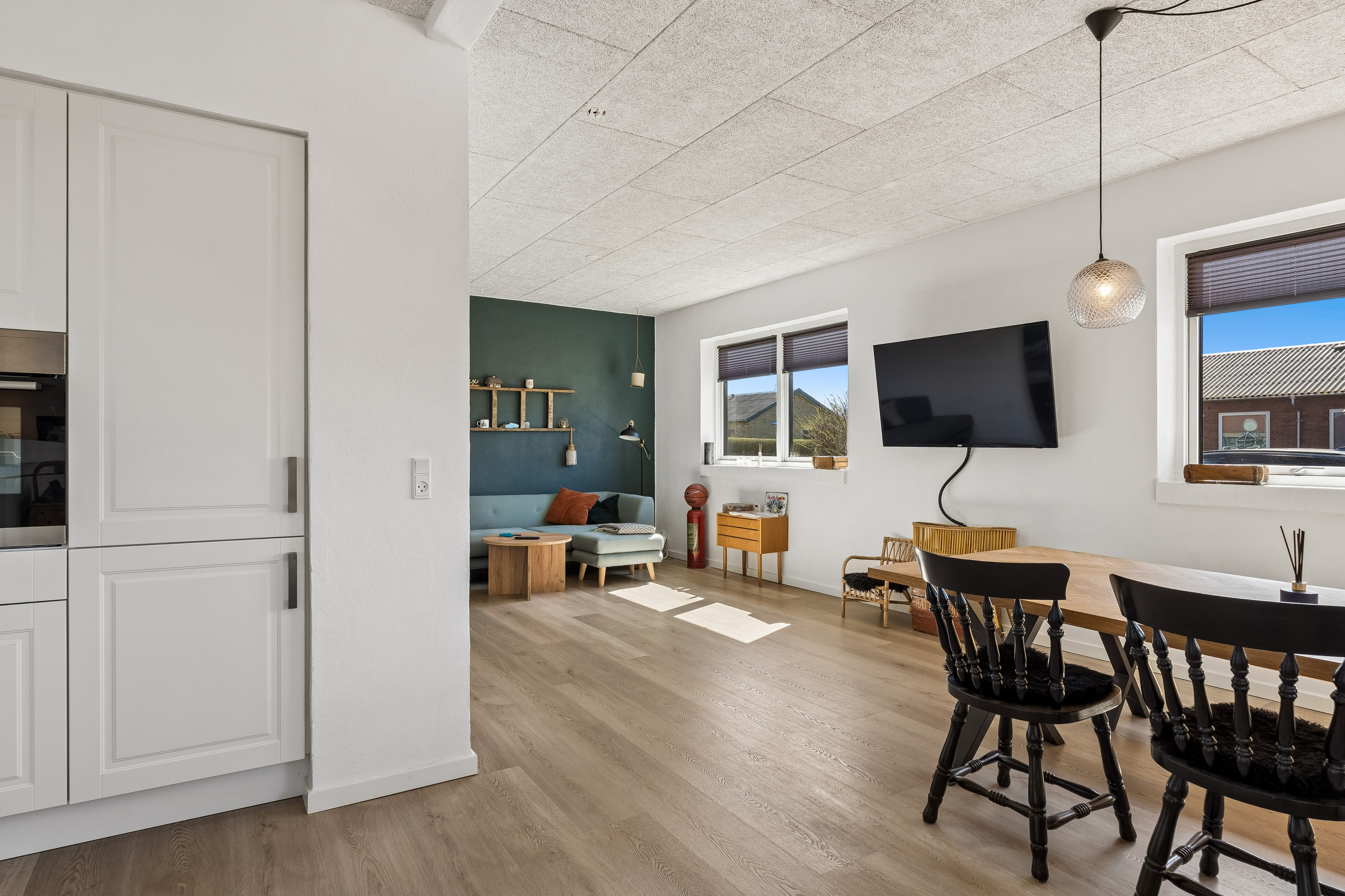 Fremhævet spisestue billede i fuldskærmstilstand. Billede af Juelsbovej 18, 8723 Løsning