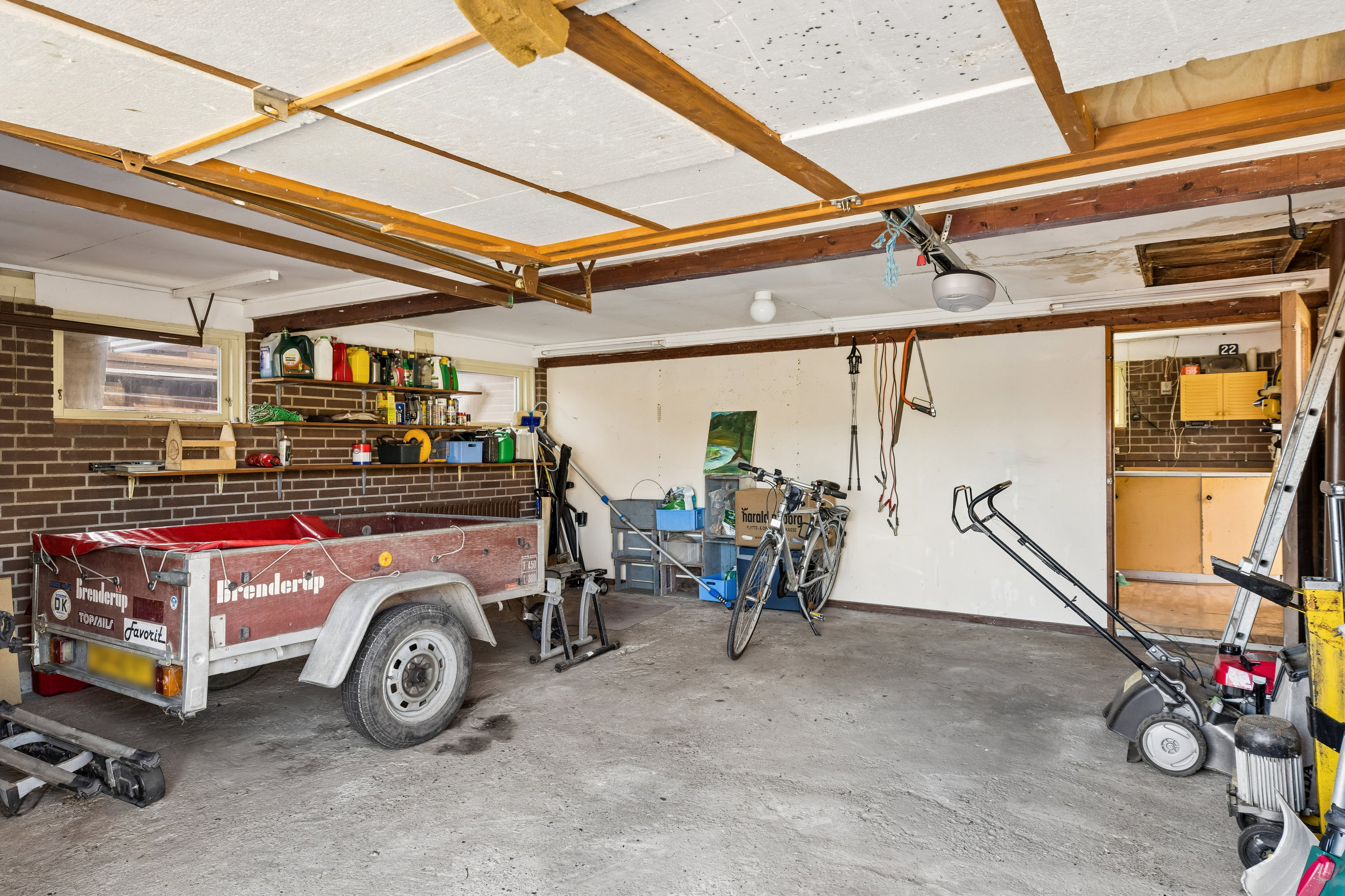 Fremhævet garage billede i fuldskærmstilstand. Billede af Lillehave 22, Lysabild, 6470 Sydals