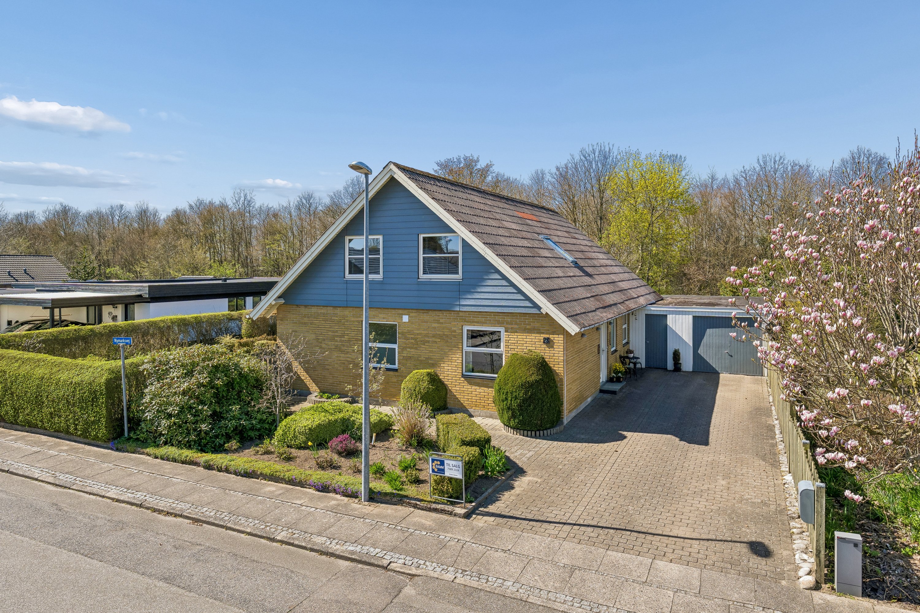 Miniaturebillede 1: ejendommen. Billede af Nymarksvej 28, 8722 Hedensted