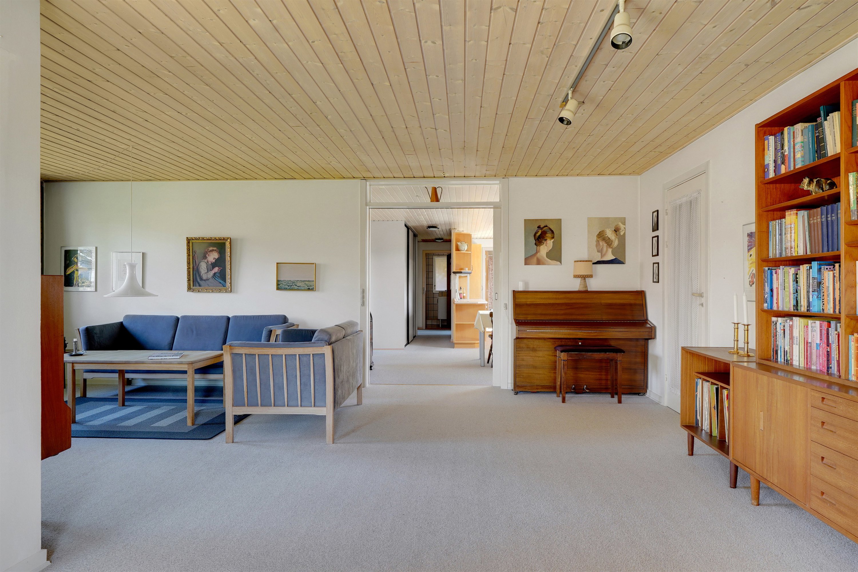 Fremhævet stue billede i fuldskærmstilstand. Billede af Gammel Hejnsvigvej 14, 7190 Billund