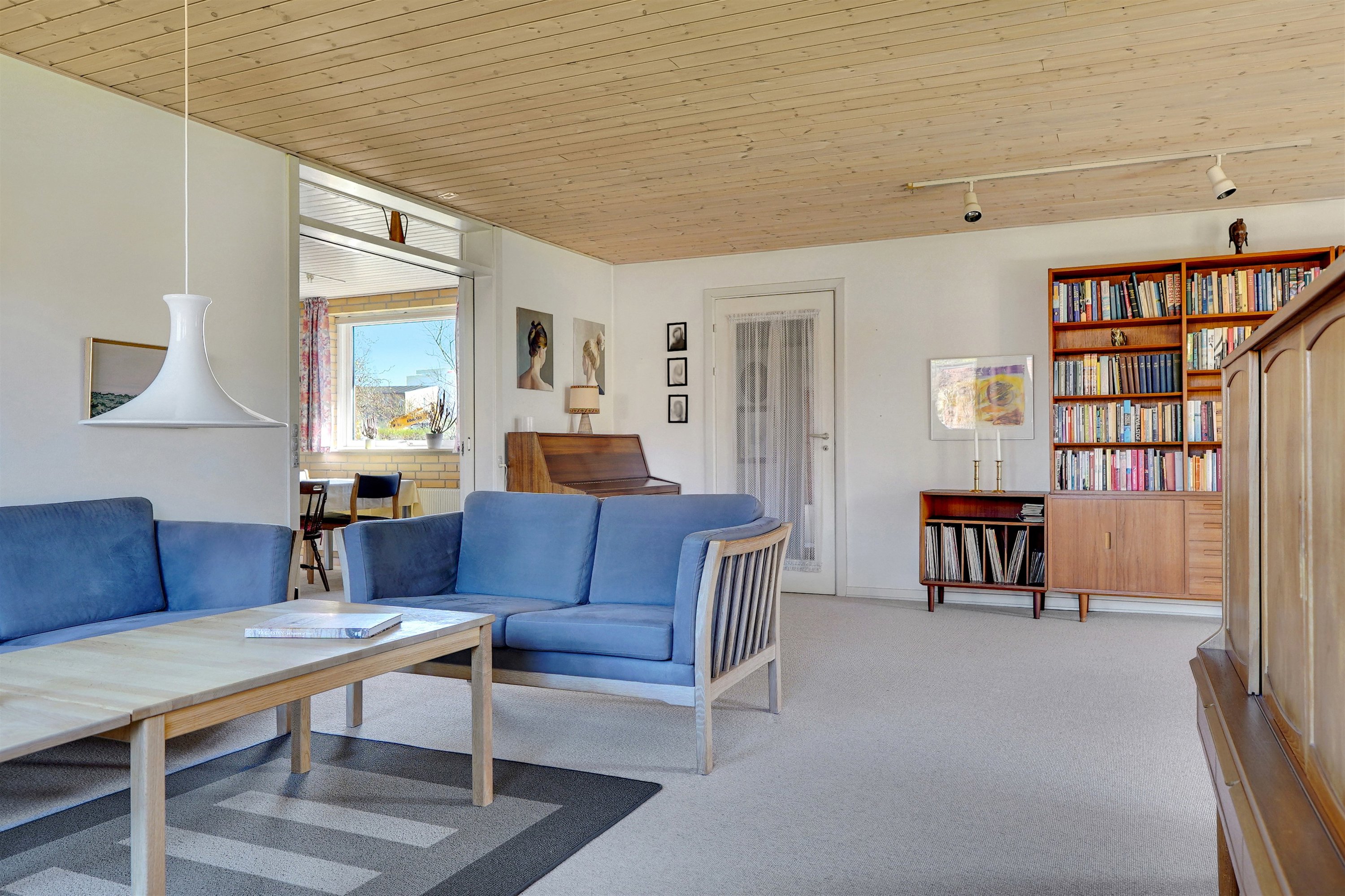 Fremhævet stue billede i fuldskærmstilstand. Billede af Gammel Hejnsvigvej 14, 7190 Billund