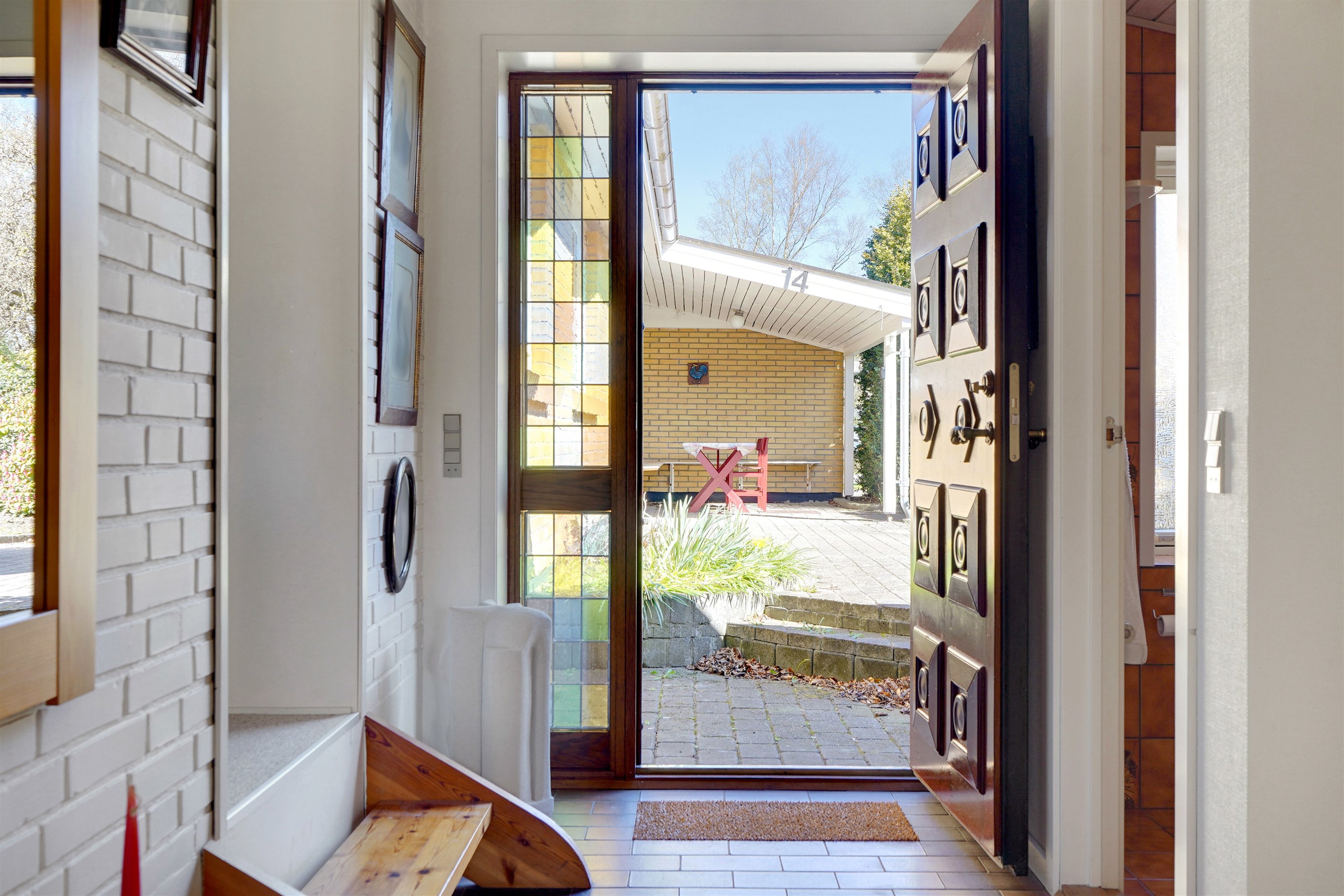 Fremhævet entré billede i fuldskærmstilstand. Billede af Gammel Hejnsvigvej 14, 7190 Billund