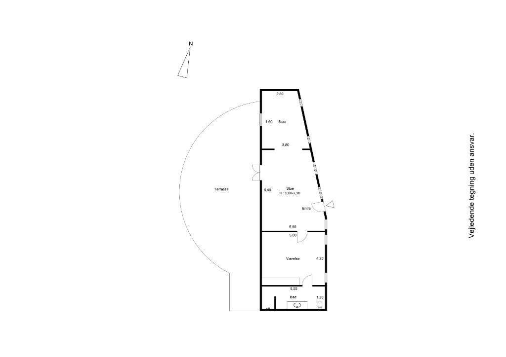 Plantegninger billede af Ny Vestergade 29, Vejle, 5672 Broby