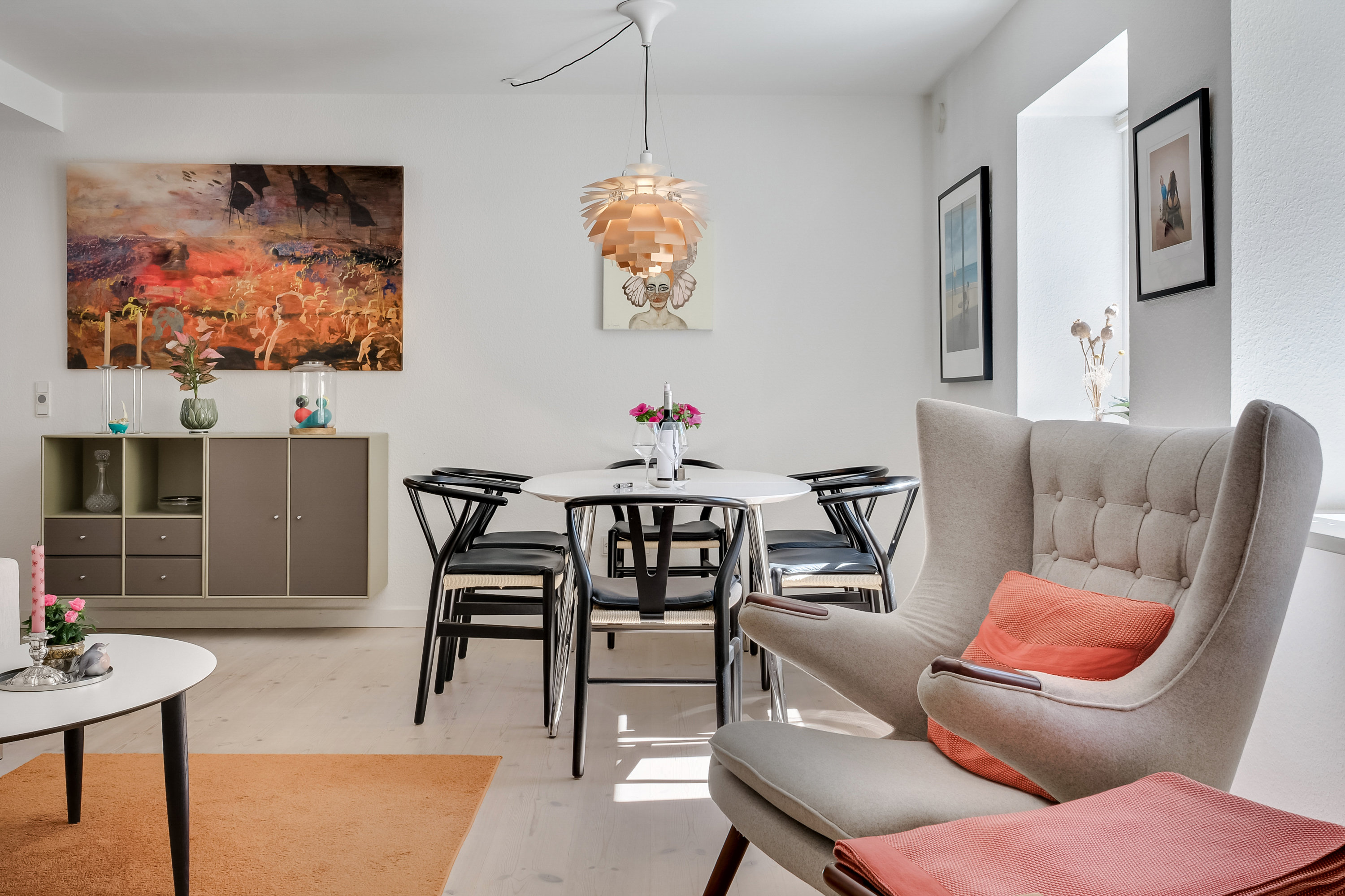 Fremhævet stue billede i fuldskærmstilstand. Billede af Nørregade 31C, 1. tv., 5000 Odense C