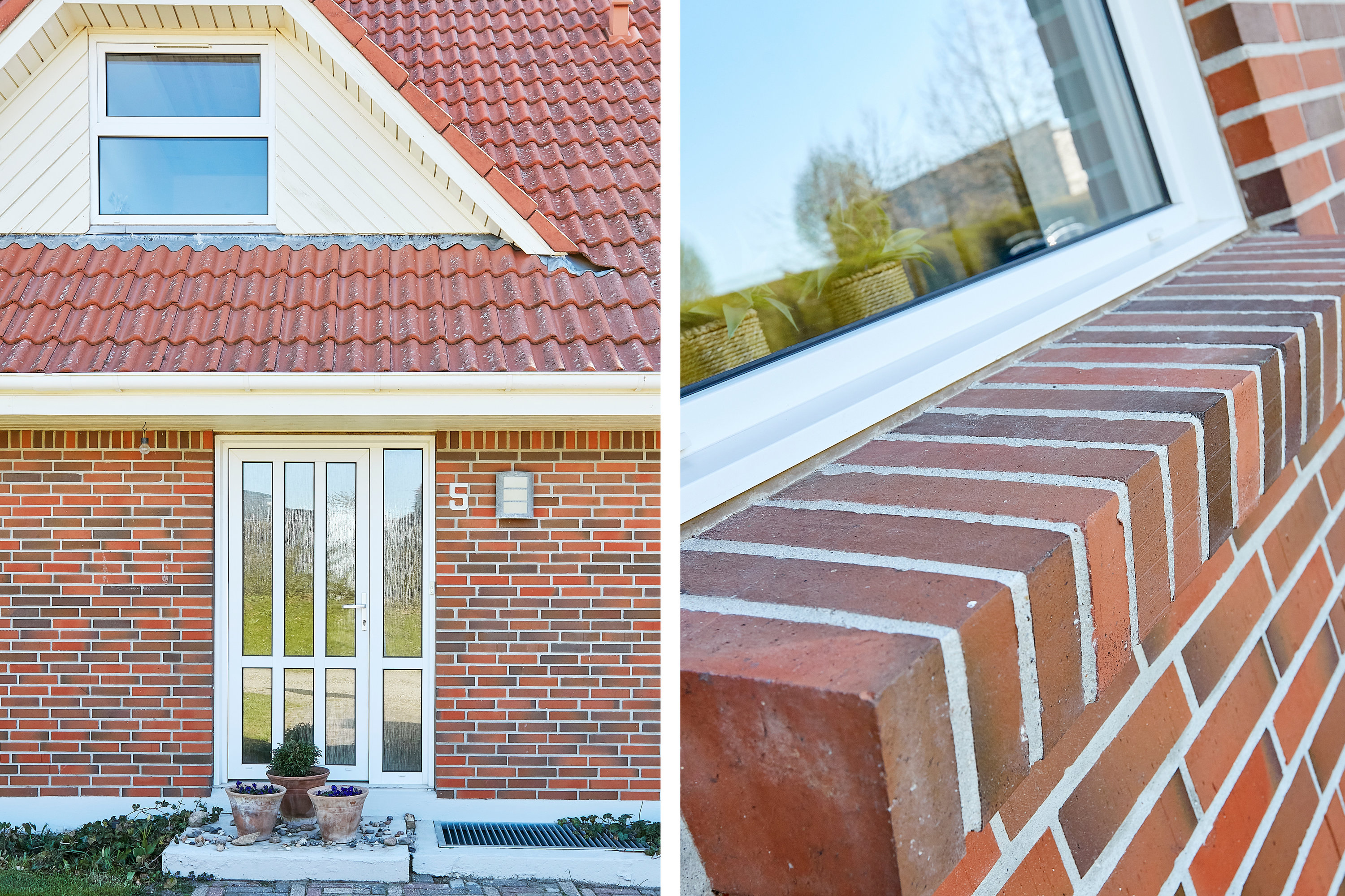 Fremhævet detaljer - facade billede i fuldskærmstilstand. Billede af Kaubækvej 5, Bjerre, 8783 Hornsyld