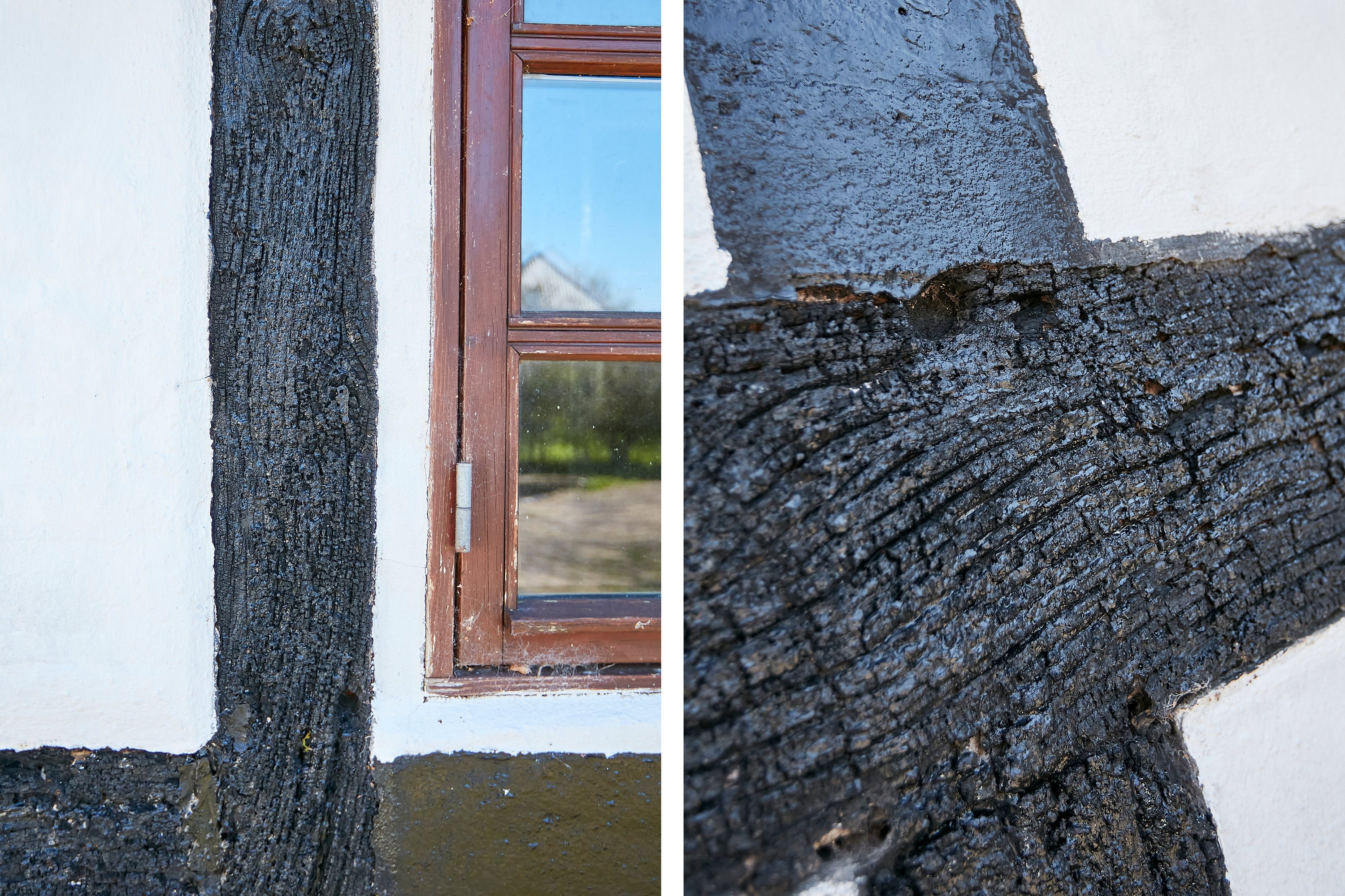 Fremhævet detaljer - facade billede i fuldskærmstilstand. Billede af Åstrupvej 9, Åstrup, 7130 Juelsminde