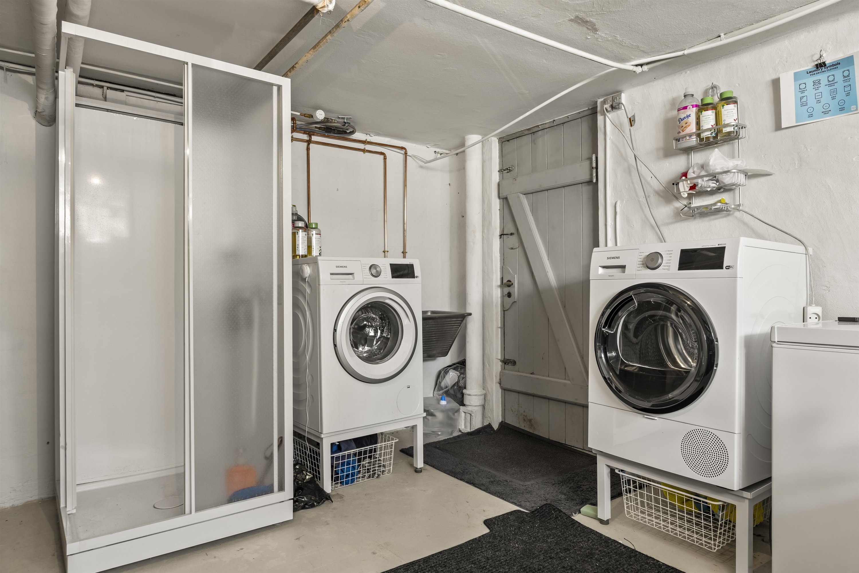 Fremhævet vaskerum billede i fuldskærmstilstand. Billede af Nordre Strandvej 375, 3100 Hornbæk