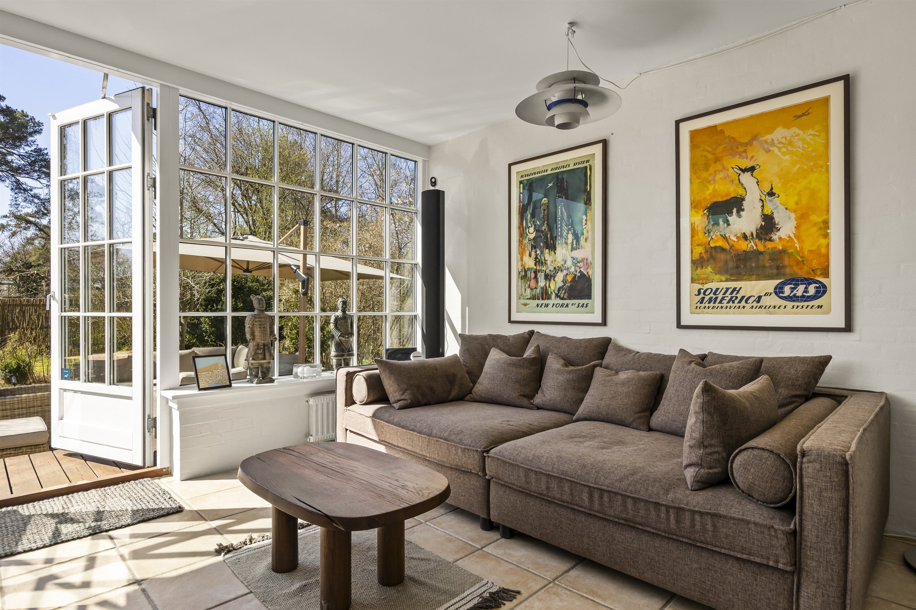 Fremhævet udestue billede i fuldskærmstilstand. Billede af Nordre Strandvej 375, 3100 Hornbæk