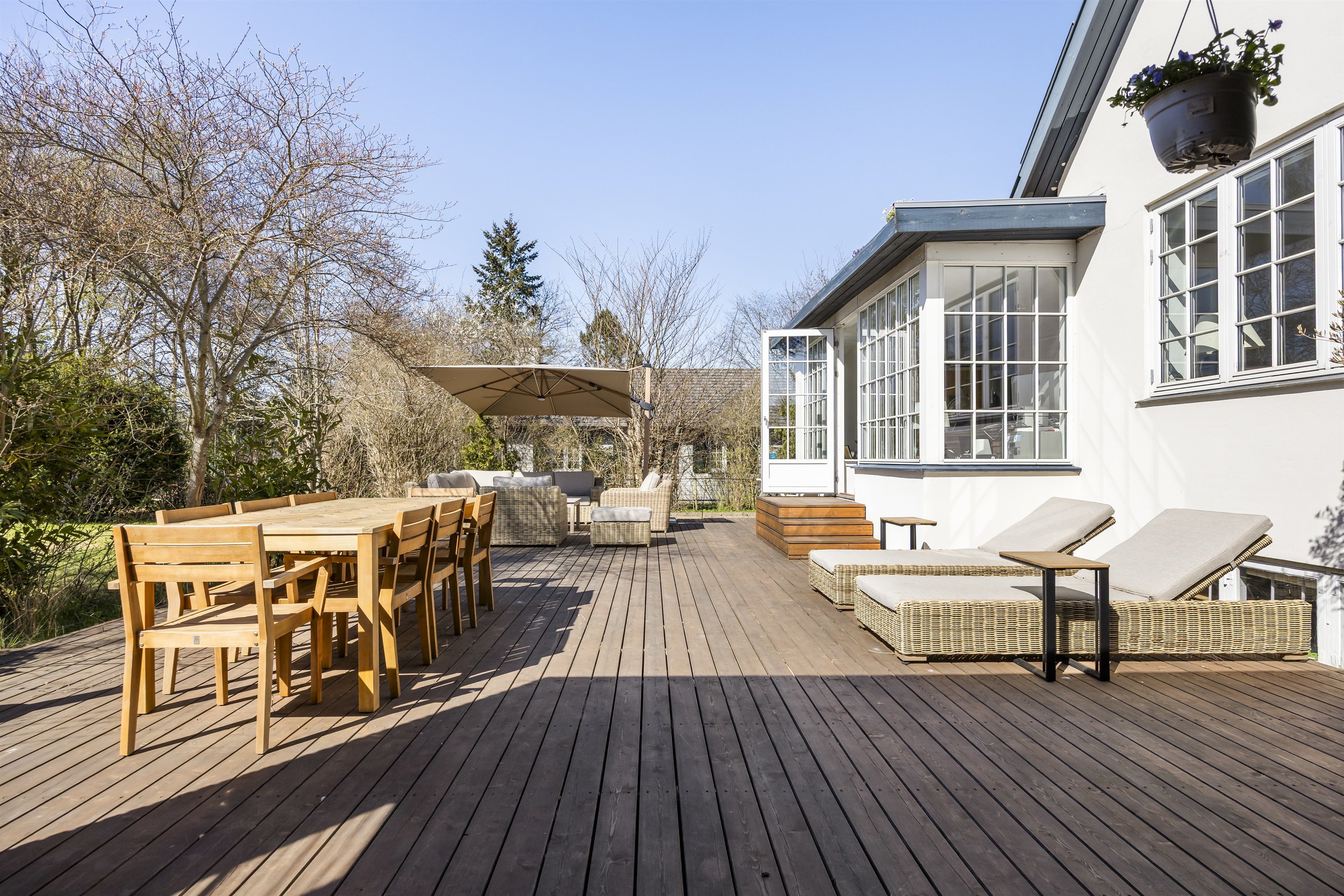 Fritidshus: Terrasse på Nordre Strandvej 375, 3100 Hornbæk