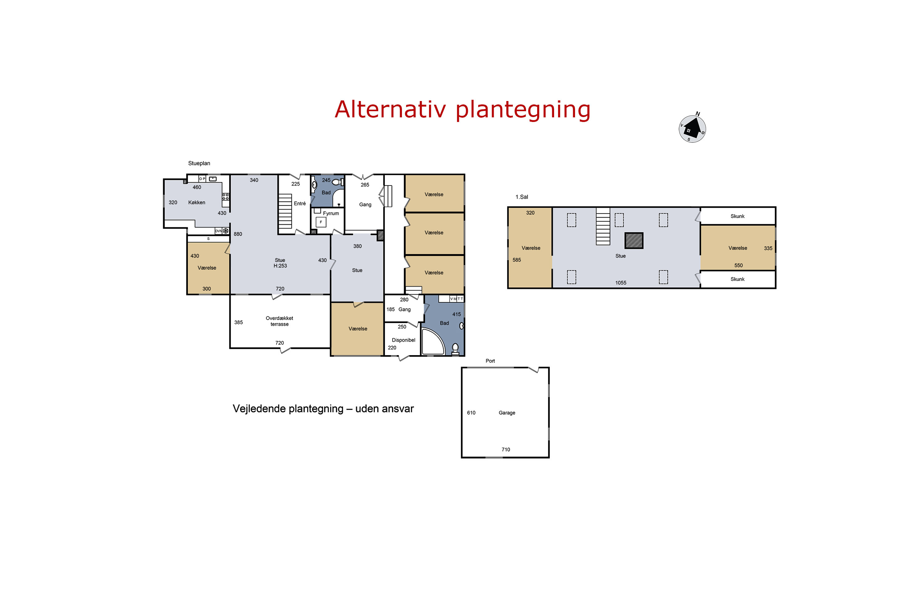 Plantegninger billede af Sønderødvej 4, Sønderød, 4291 Ruds Vedby