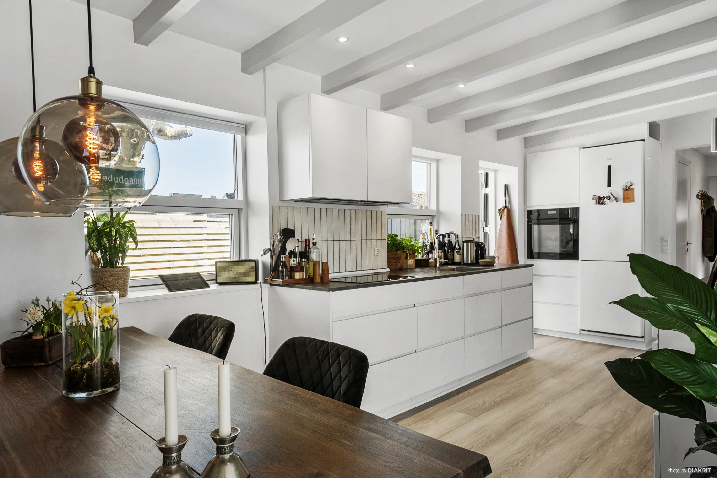 Miniaturebillede 2: køkken. Billede af Skrænten 51, 4671 Strøby