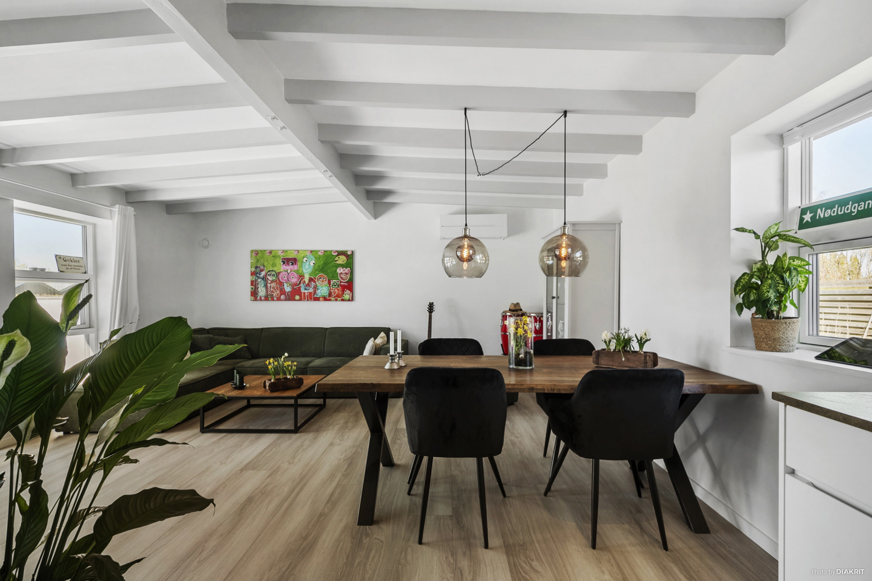 Fremhævet spisekøkken billede i fuldskærmstilstand. Billede af Skrænten 51, 4671 Strøby