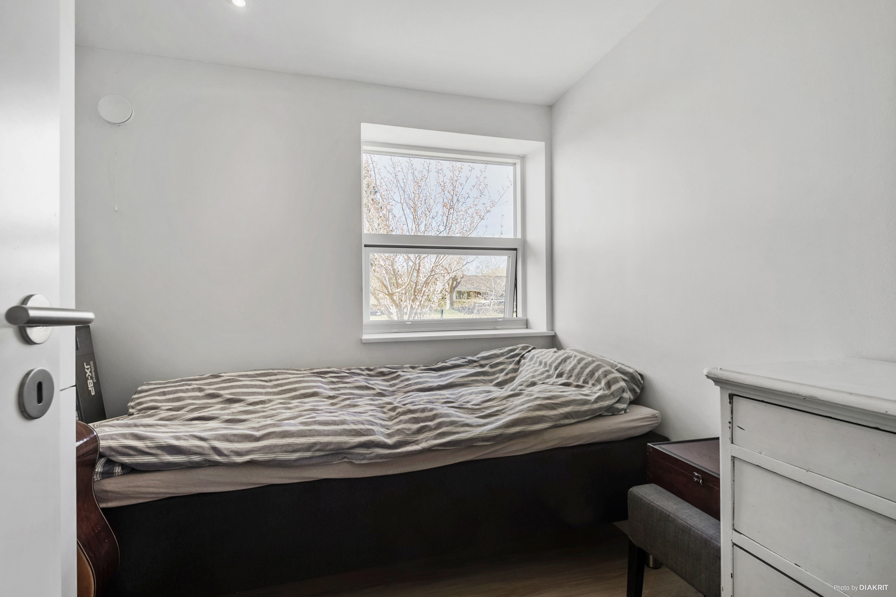 Fremhævet soveværelse billede i fuldskærmstilstand. Billede af Skrænten 51, 4671 Strøby