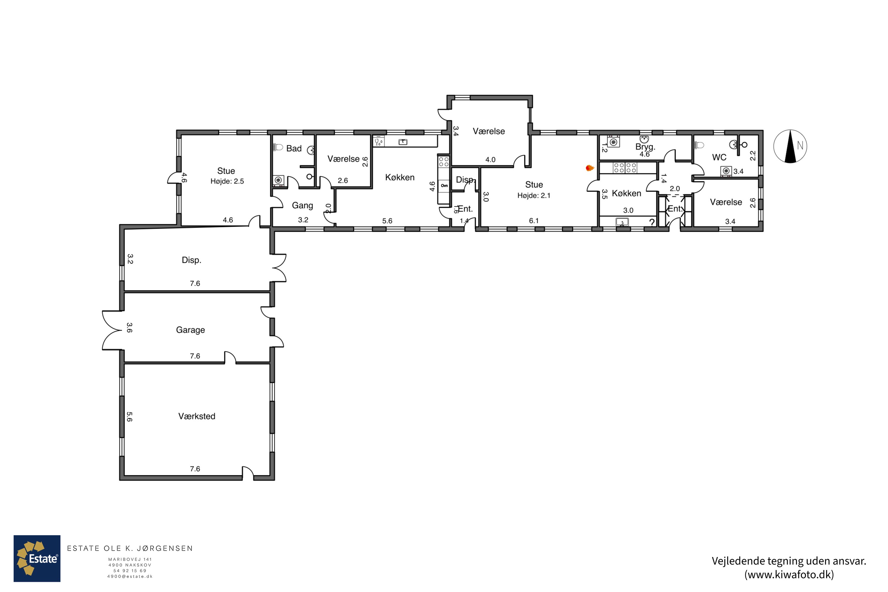 Plantegninger billede af Ravnsborgvej 22, 4943 Torrig L