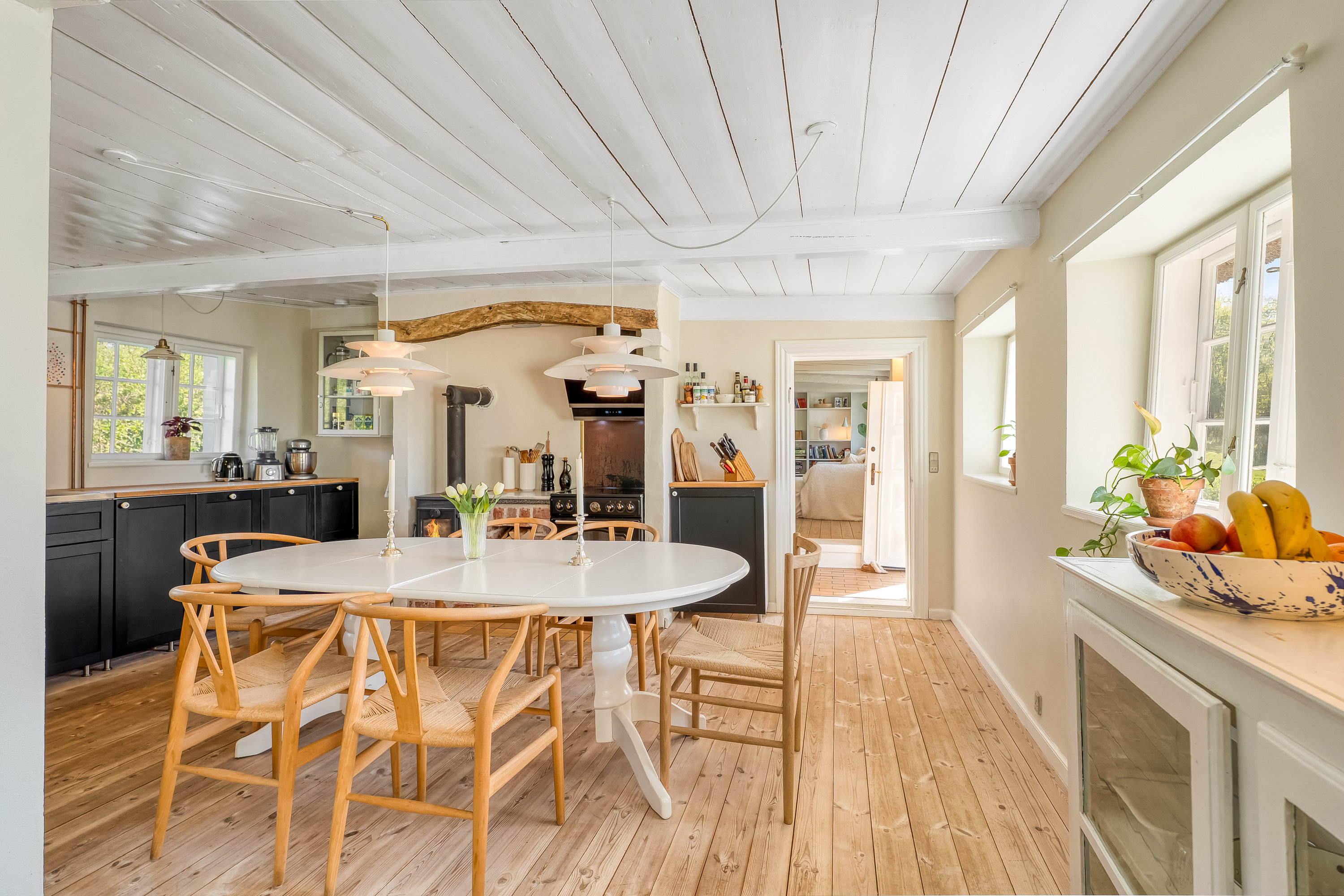 Fremhævet køkken alrum billede i fuldskærmstilstand. Billede af Ravnsborgvej 22, 4943 Torrig L