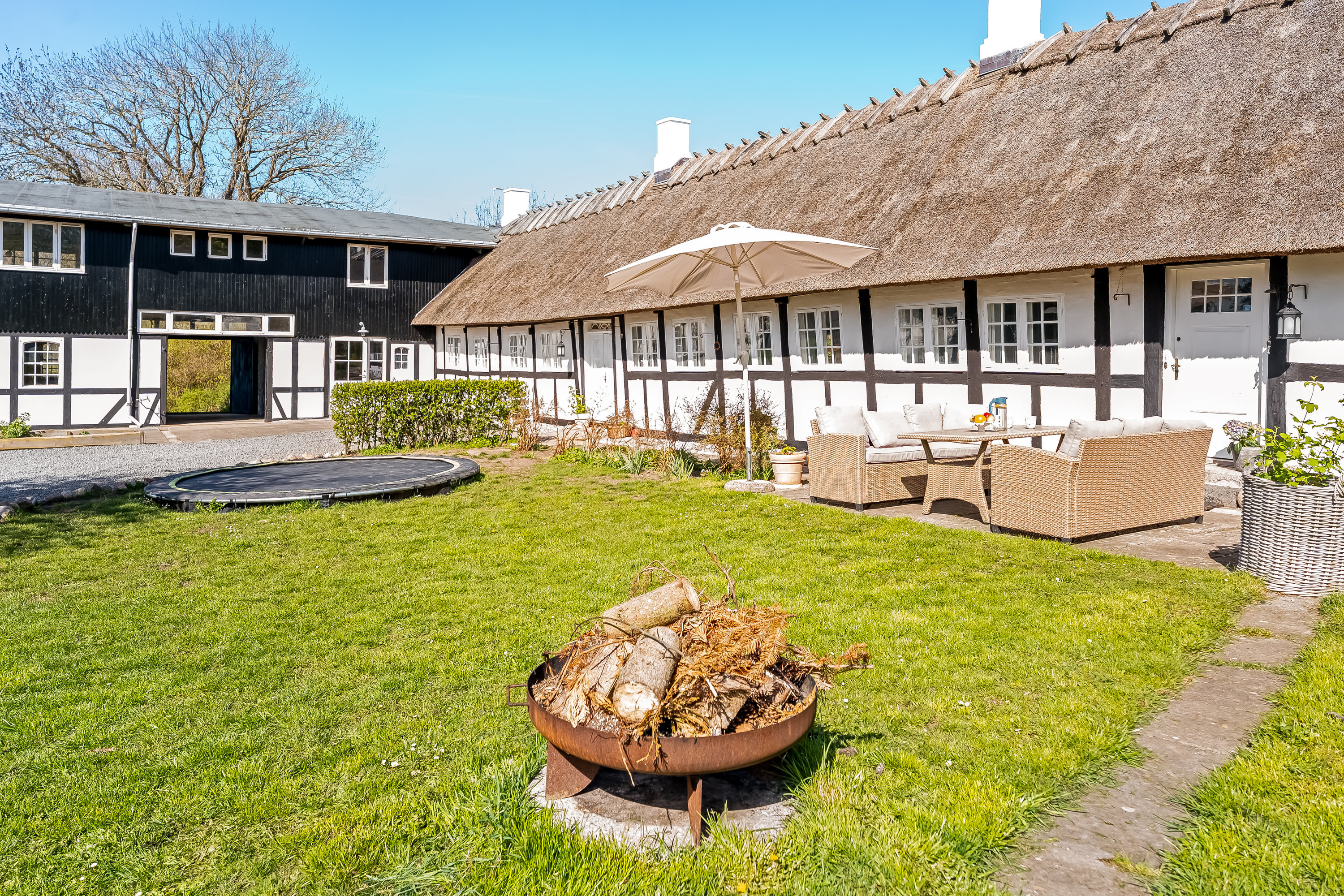 Fremhævet terrasse billede i fuldskærmstilstand. Billede af Ravnsborgvej 22, 4943 Torrig L