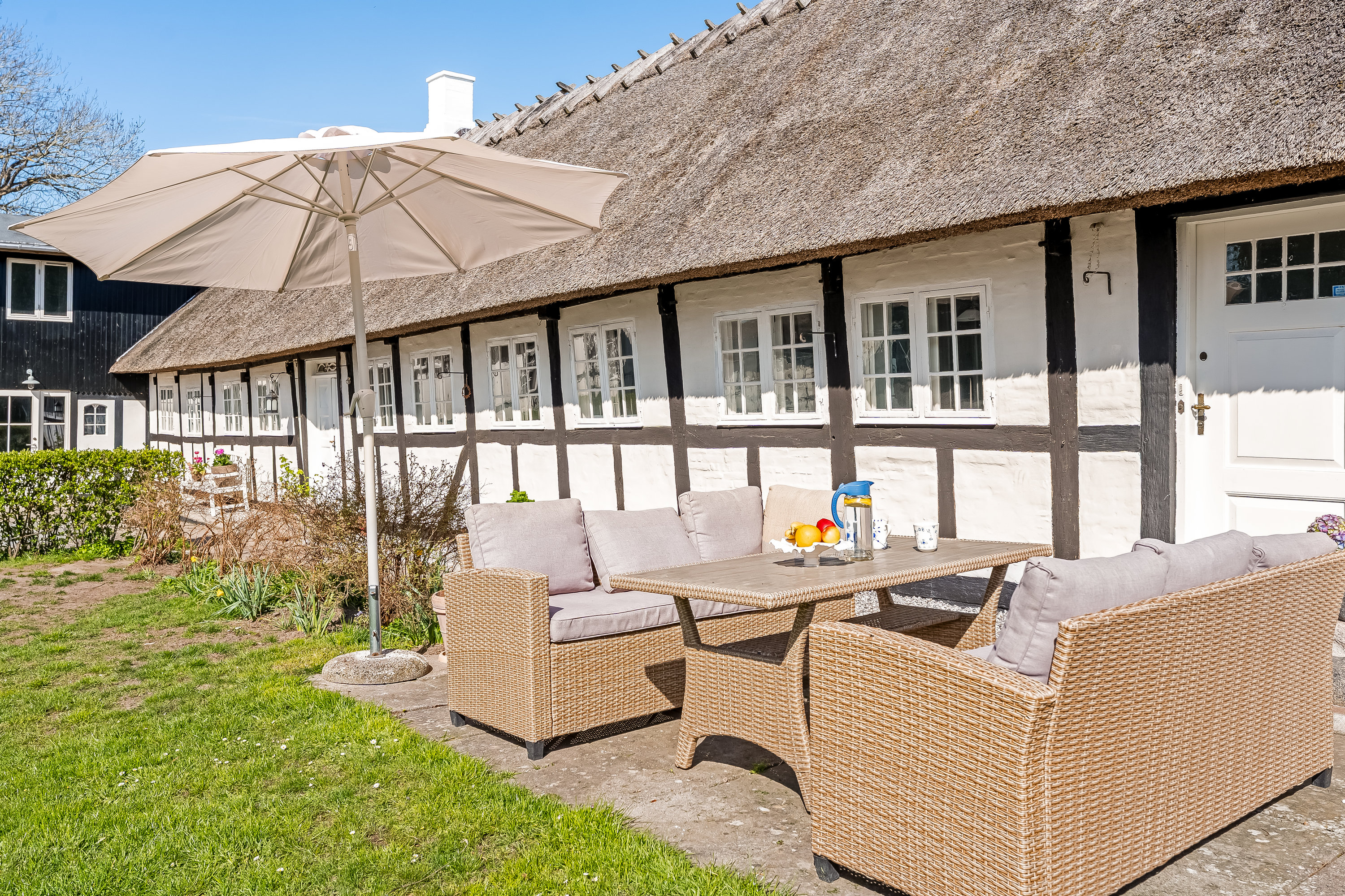 Fremhævet terrasse billede i fuldskærmstilstand. Billede af Ravnsborgvej 22, 4943 Torrig L