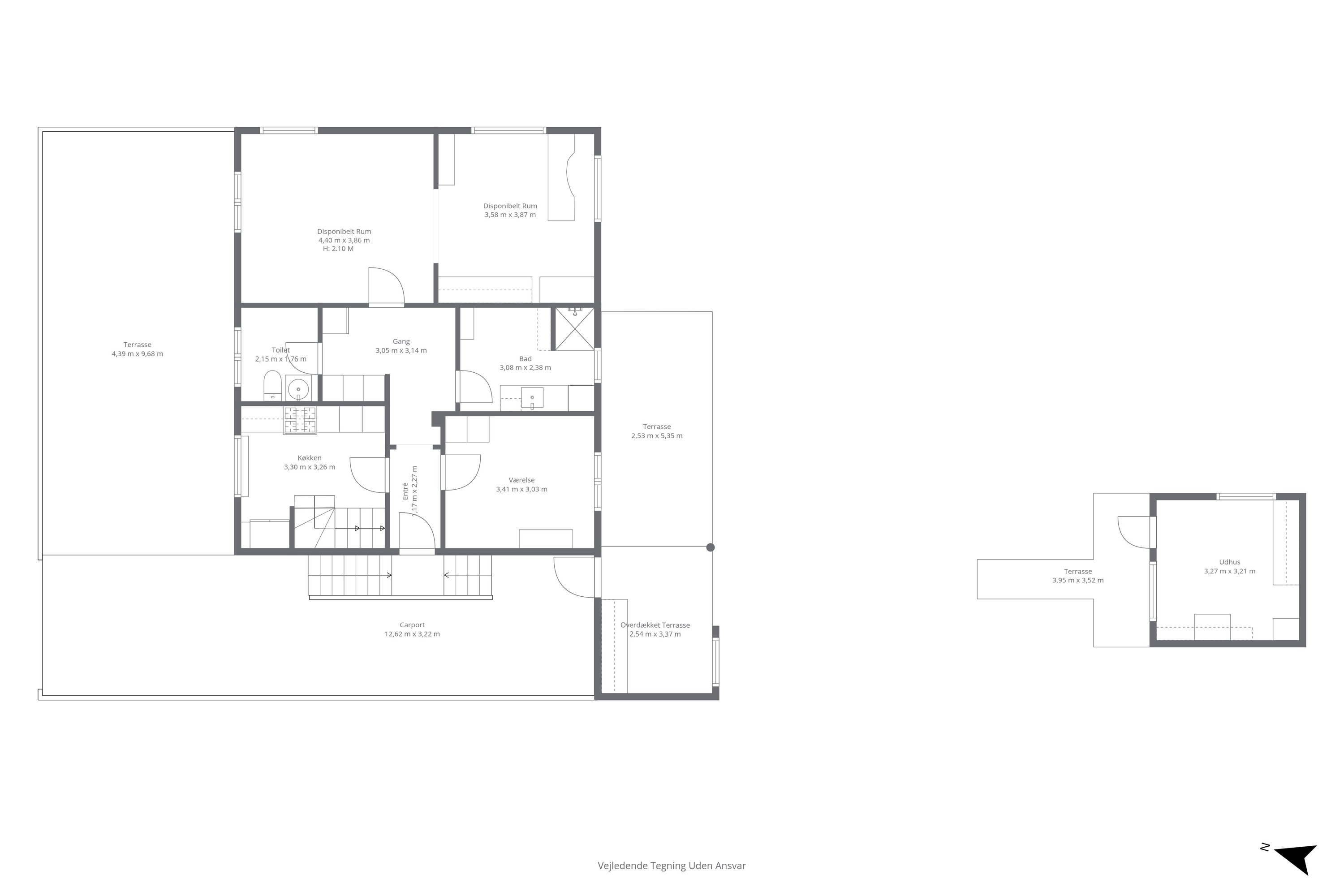 Plantegninger billede af Signelilvej 10, 2300 København S