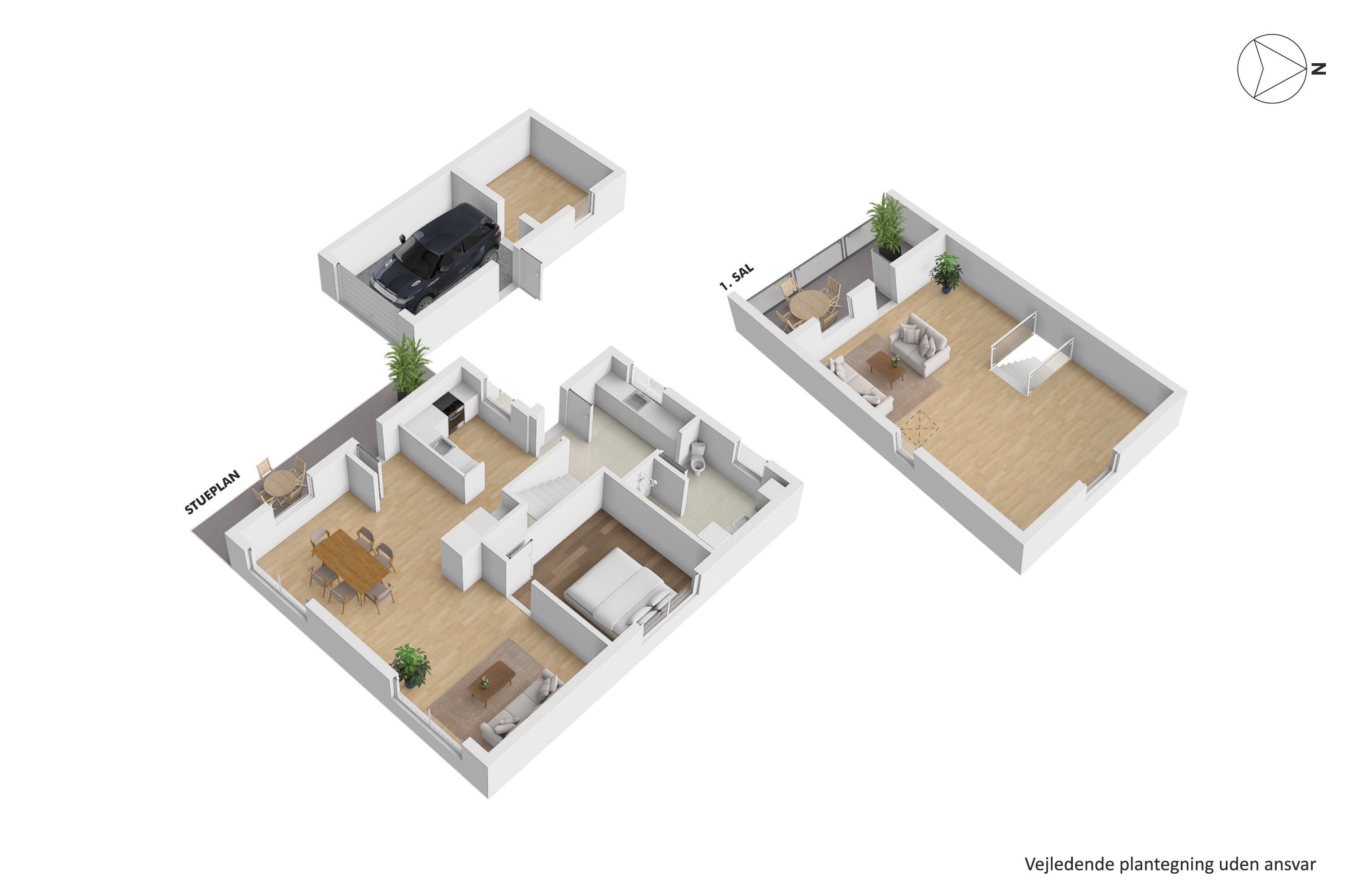 Plantegninger billede af Juelsbovej 18, 8723 Løsning
