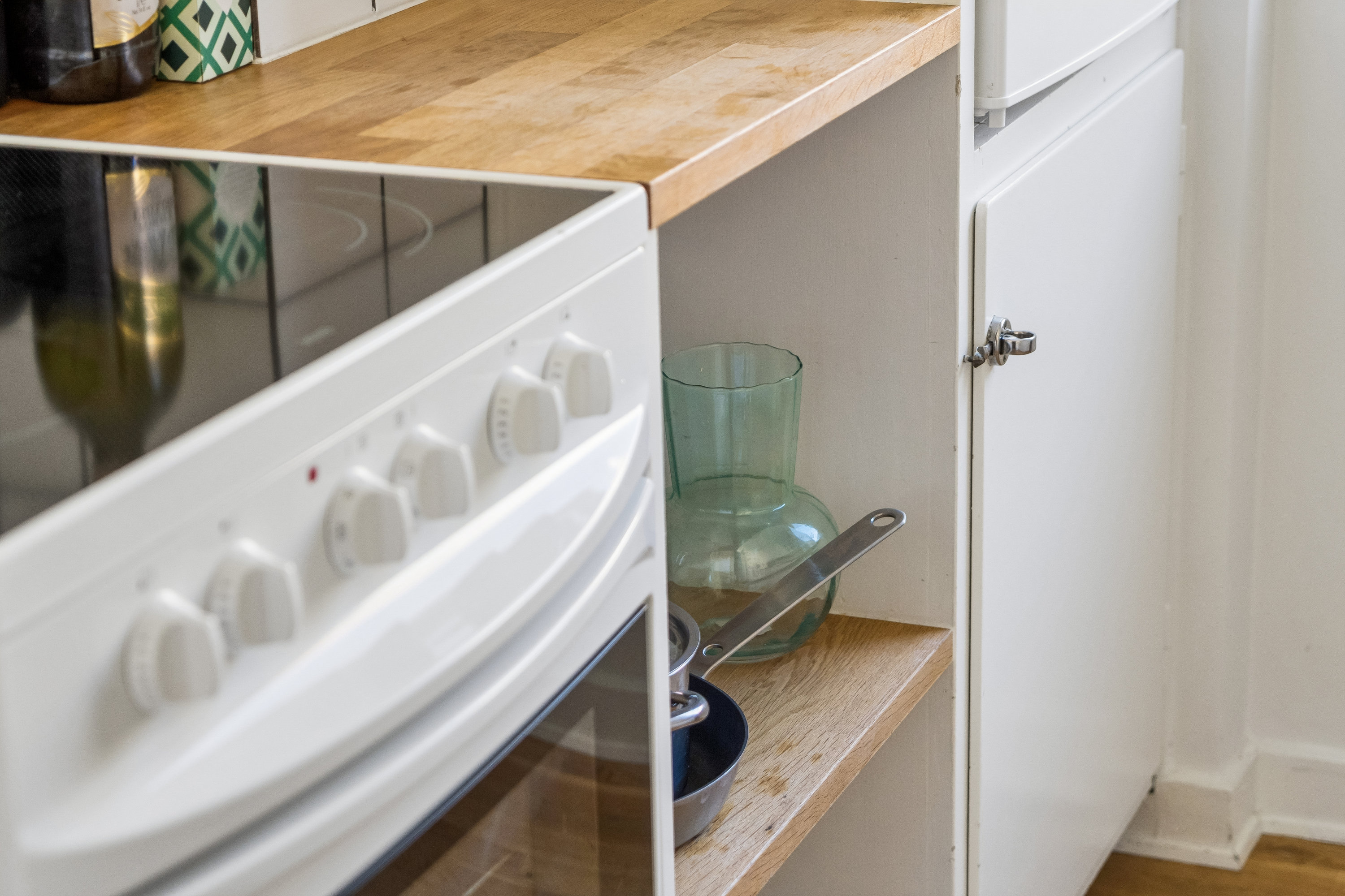 Fremhævet køkken billede i fuldskærmstilstand. Billede af Dronningens Tværgade 48, 2. 3., 1302 København K