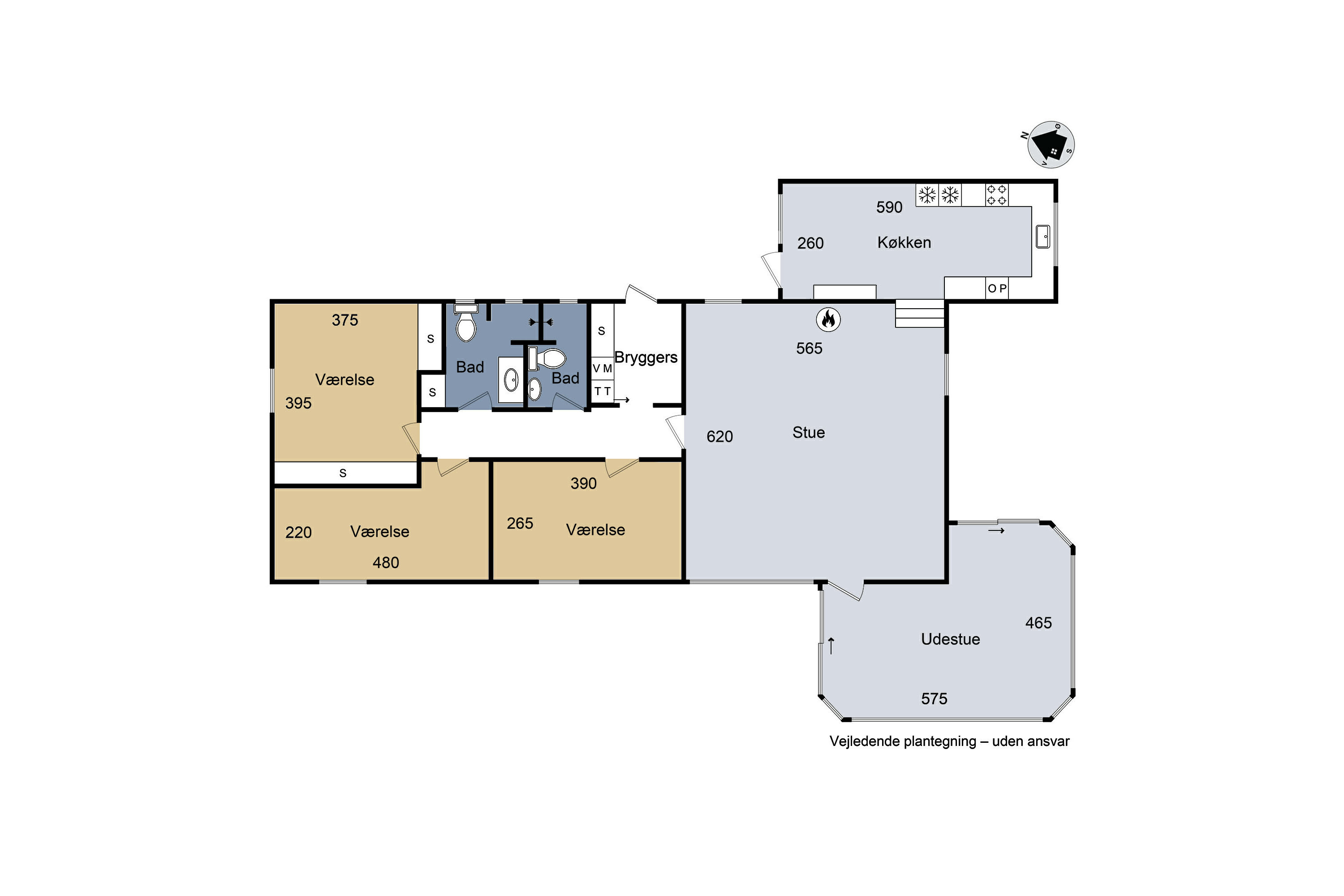 Fremhævet  billede i fuldskærmstilstand. Billede af Fogedgårdsvej 42, 4050 Skibby