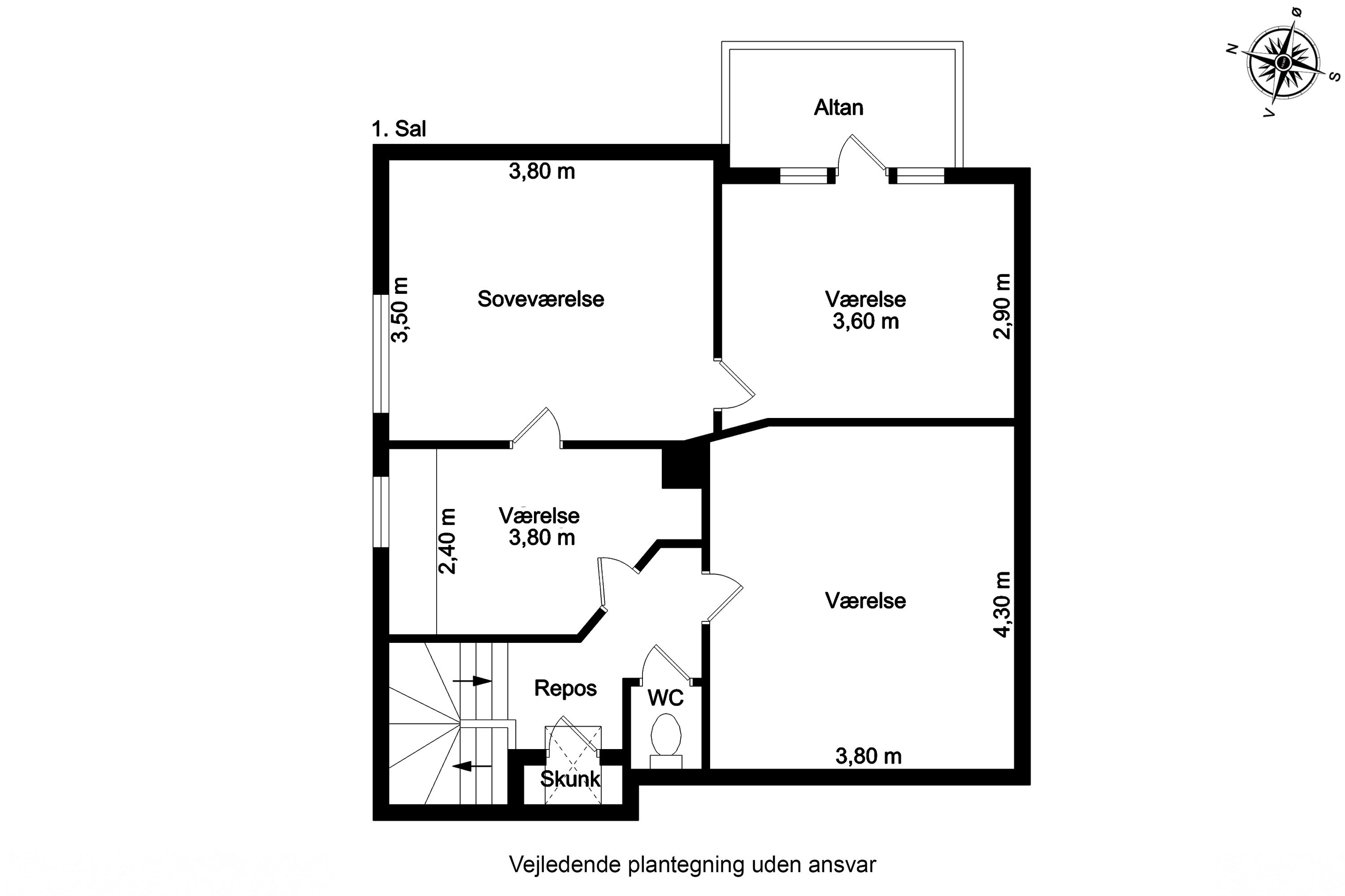 Plantegninger billede af Mølmarksvej 60, 5700 Svendborg