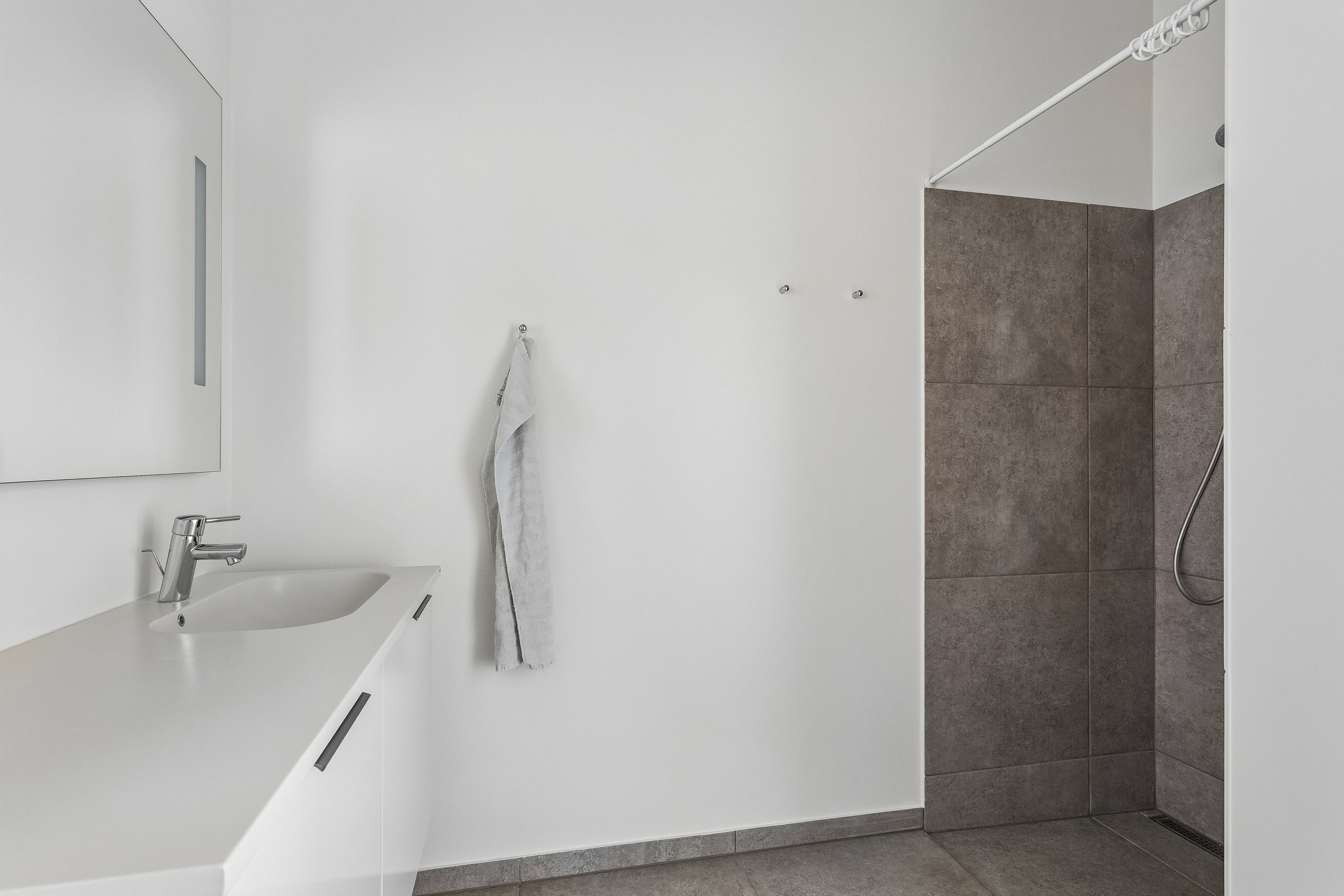 Fremhævet badeværelse billede i fuldskærmstilstand. Billede af Fjald 8, Halgårde, 7500 Holstebro