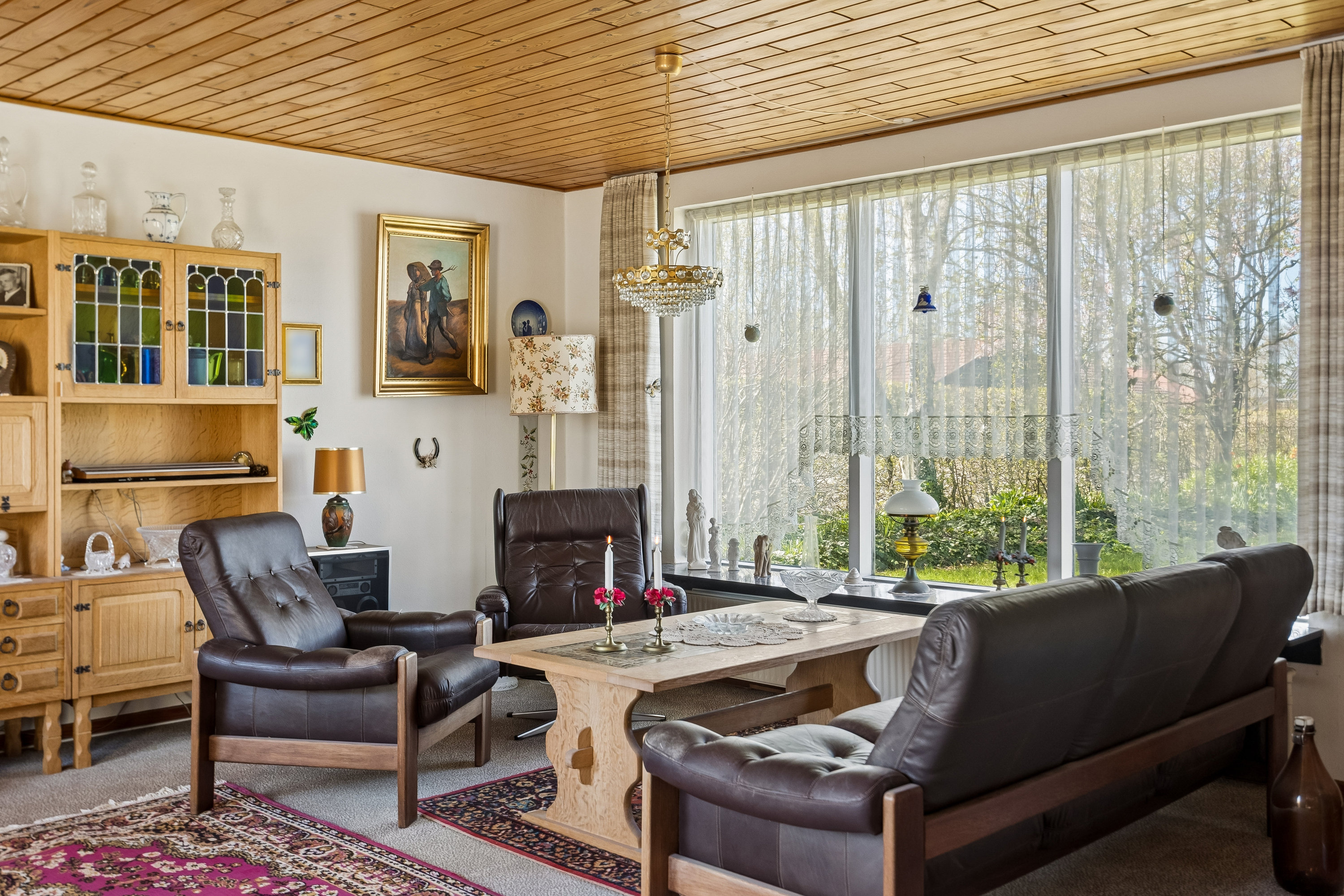 Fremhævet stue billede i fuldskærmstilstand. Billede af Vølundsvej 13, 7500 Holstebro