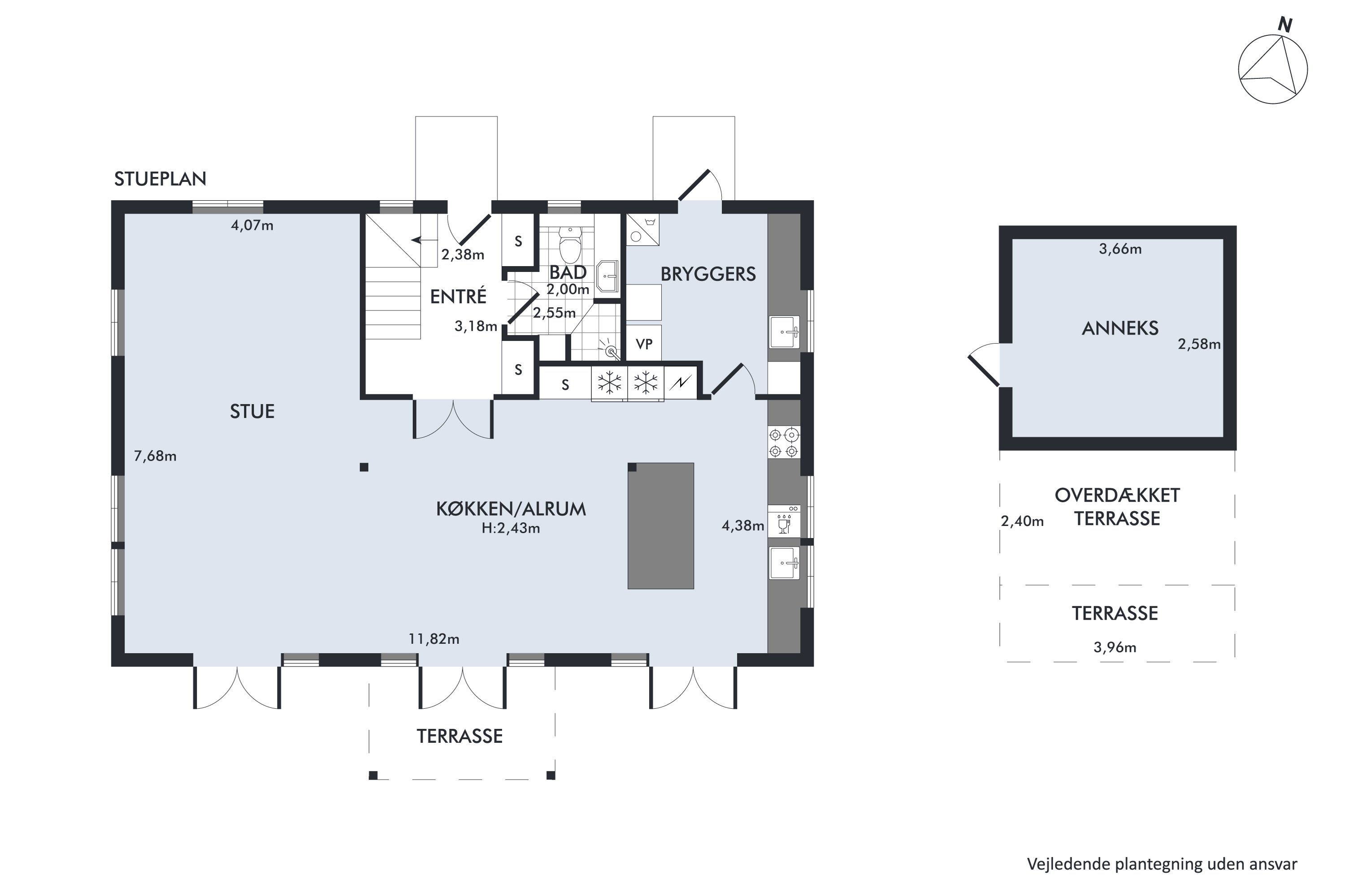 Plantegninger billede af Mortel Alle 29, 2791 Dragør