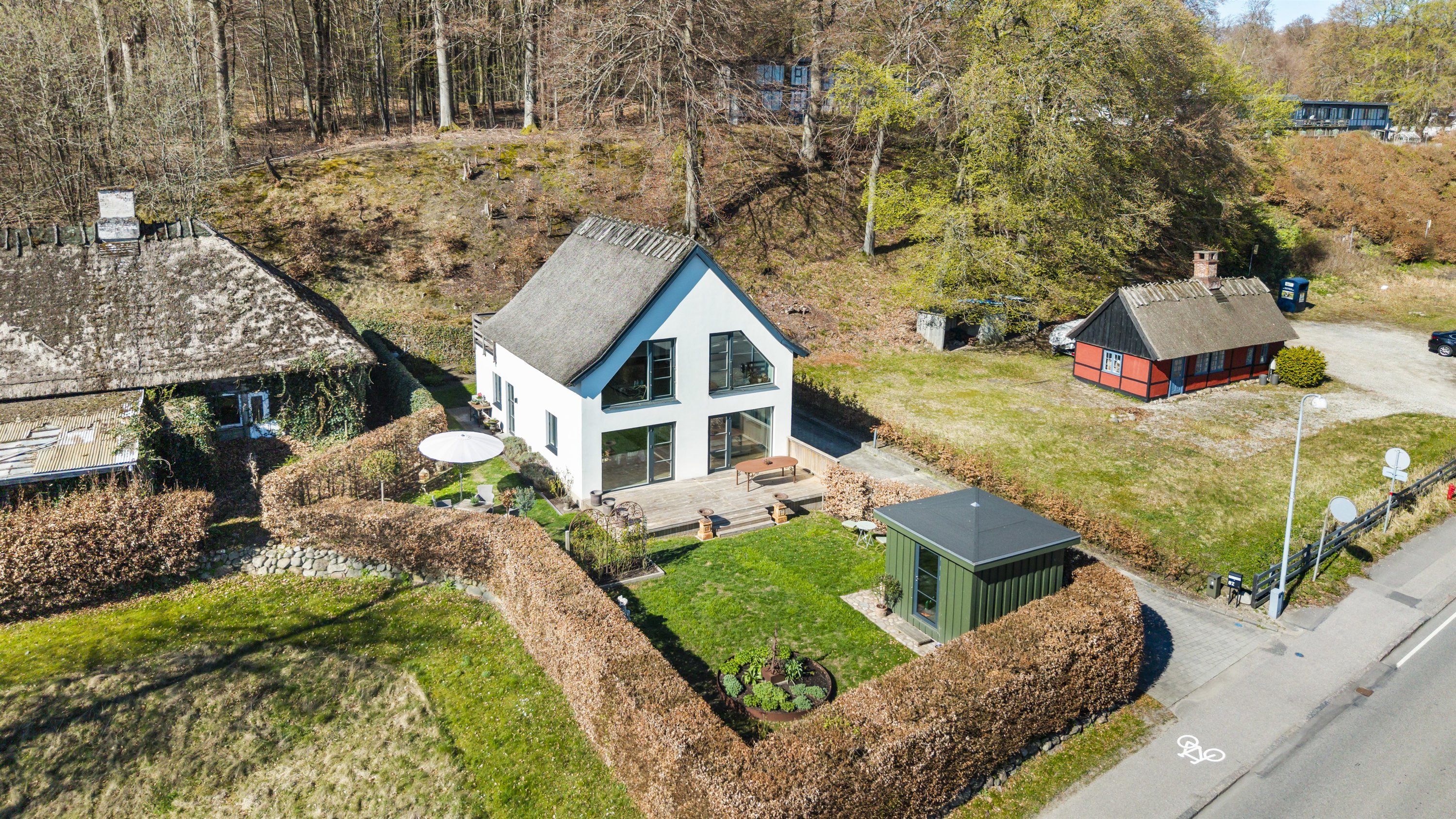 Fremhævet andet billede i fuldskærmstilstand. Billede af Nordre Strandvej 87B, Julebæk, 3150 Hellebæk