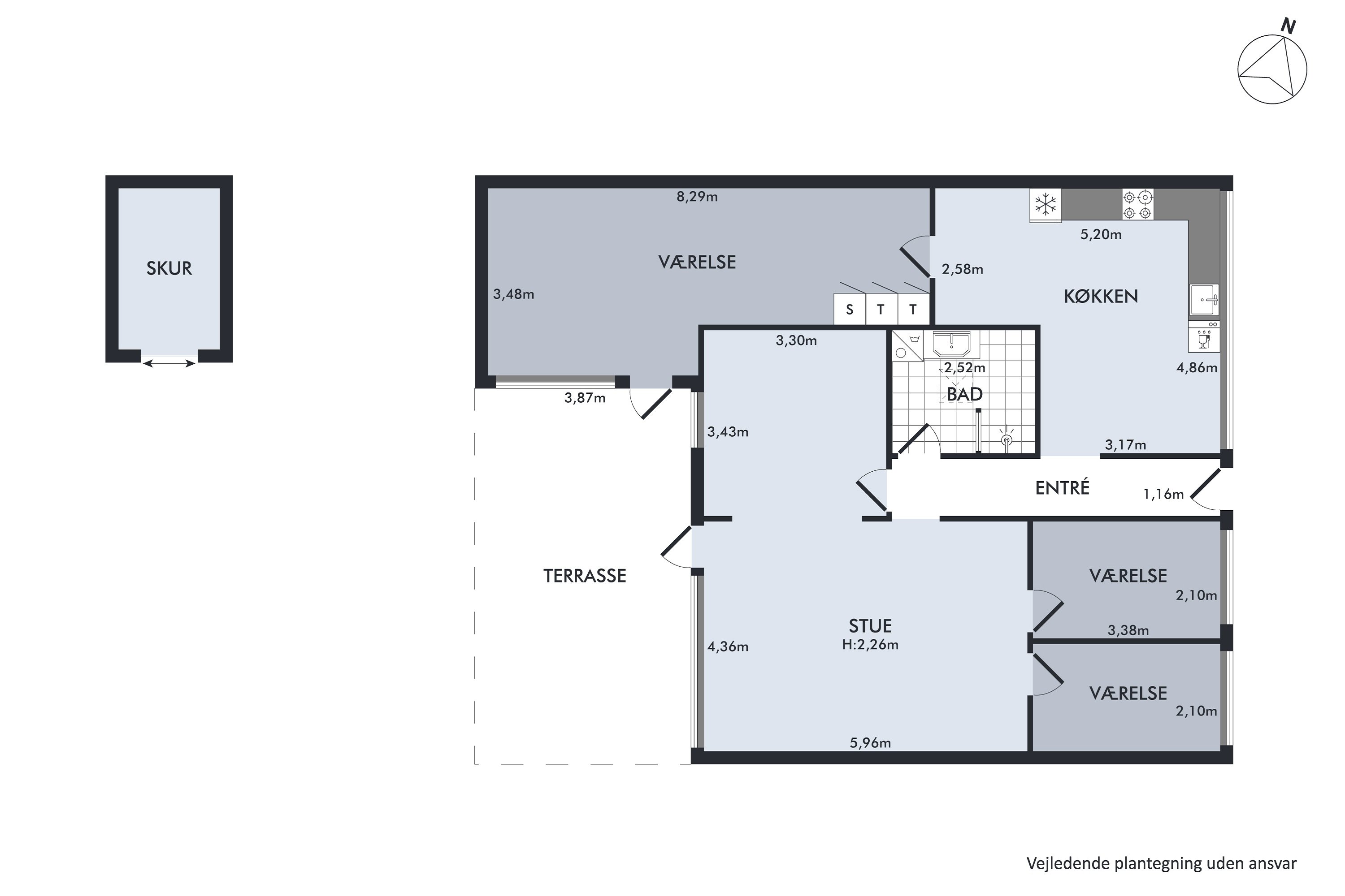Plantegninger billede af Musvågevej 13, Snestrup, 5210 Odense NV