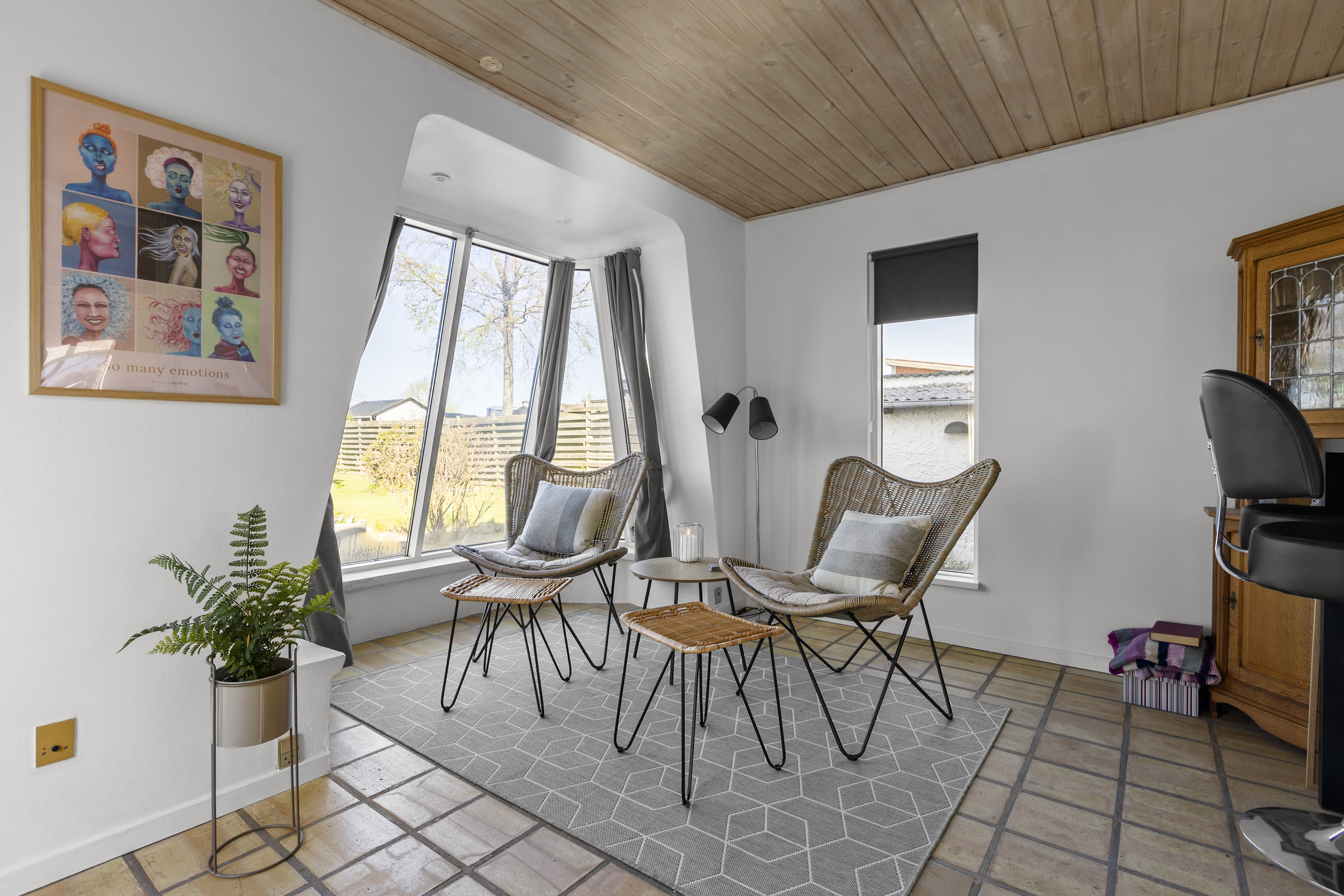 Fremhævet udestue billede i fuldskærmstilstand. Billede af Astersvej 8, 4200 Slagelse