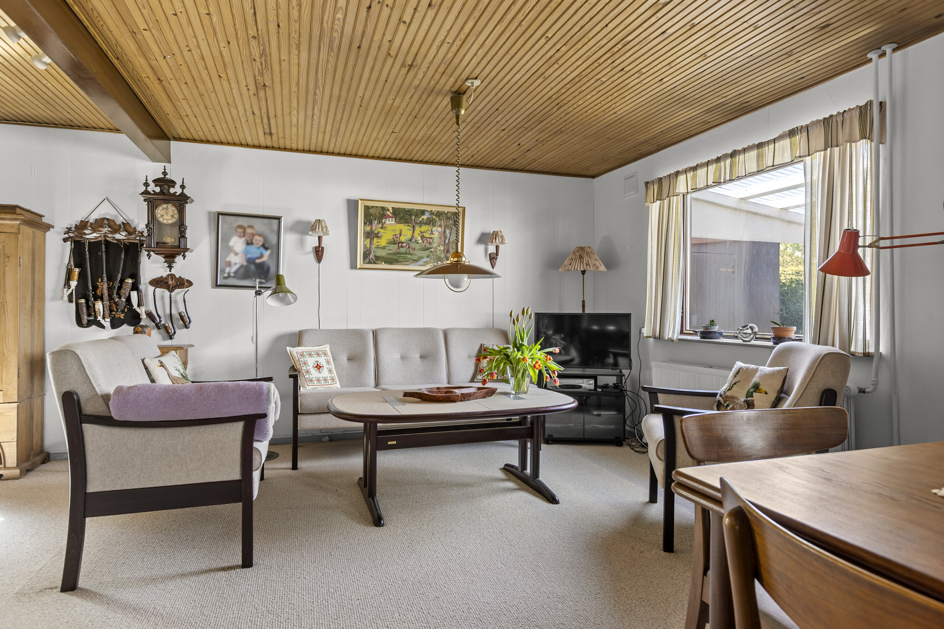 Fremhævet stue billede i fuldskærmstilstand. Billede af Fruegade 11, 4241 Vemmelev