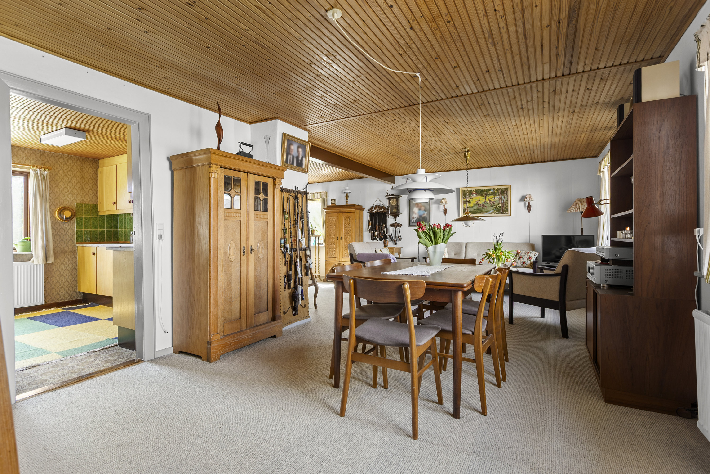 Fremhævet stue billede i fuldskærmstilstand. Billede af Fruegade 11, 4241 Vemmelev