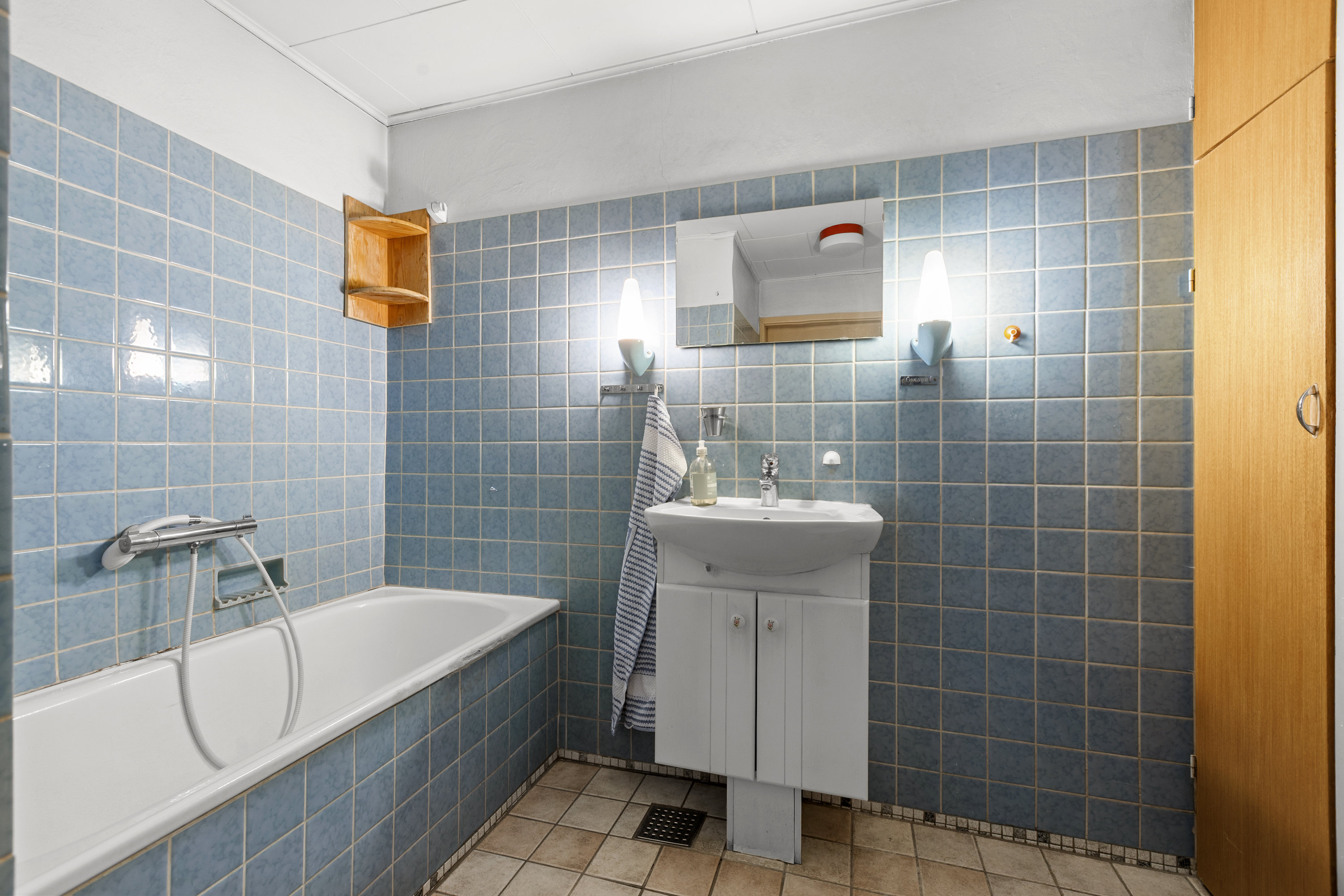 Fremhævet badeværelse billede i fuldskærmstilstand. Billede af Fruegade 11, 4241 Vemmelev