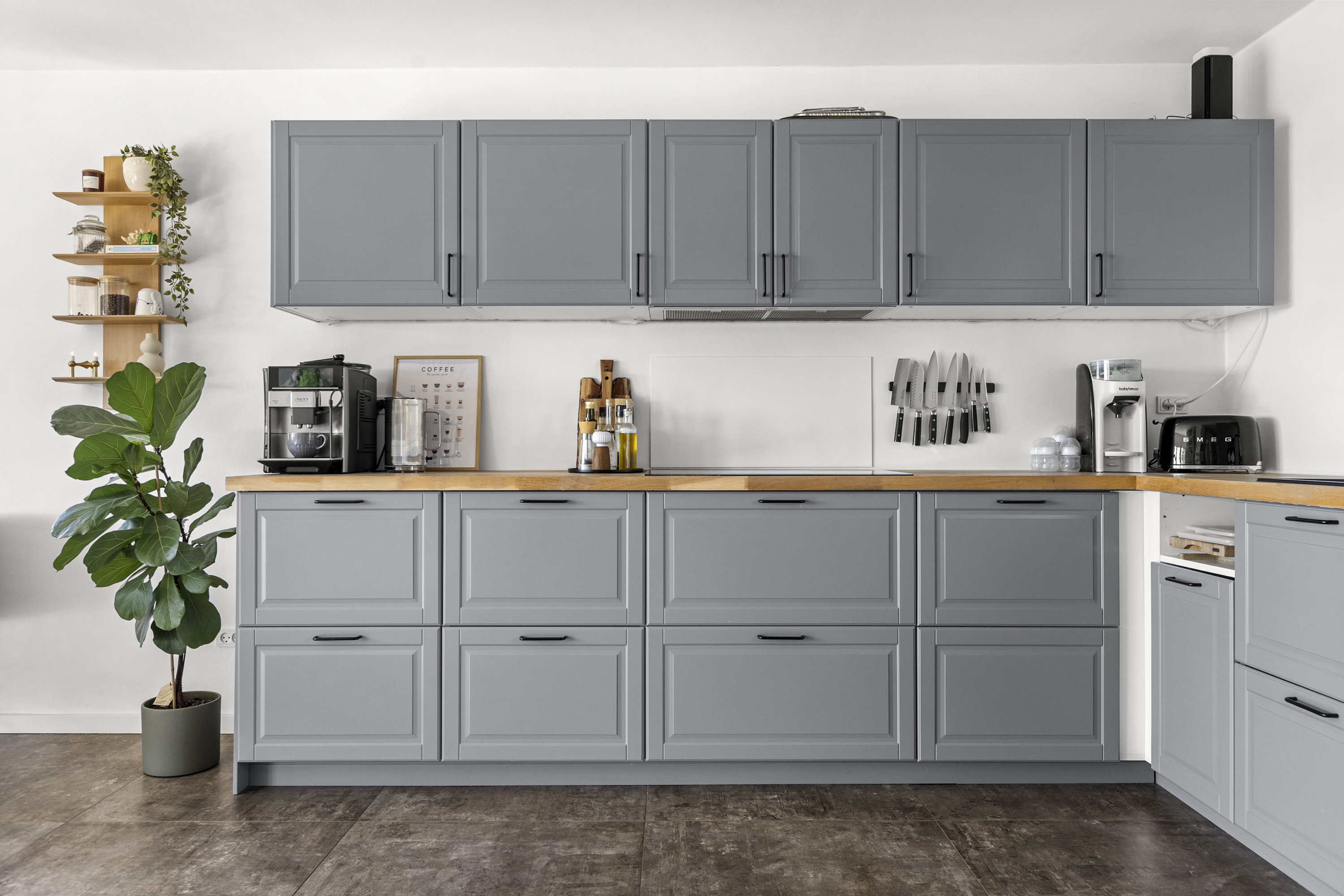 Fremhævet køkken billede i fuldskærmstilstand. Billede af Granbakken 14, 4400 Kalundborg