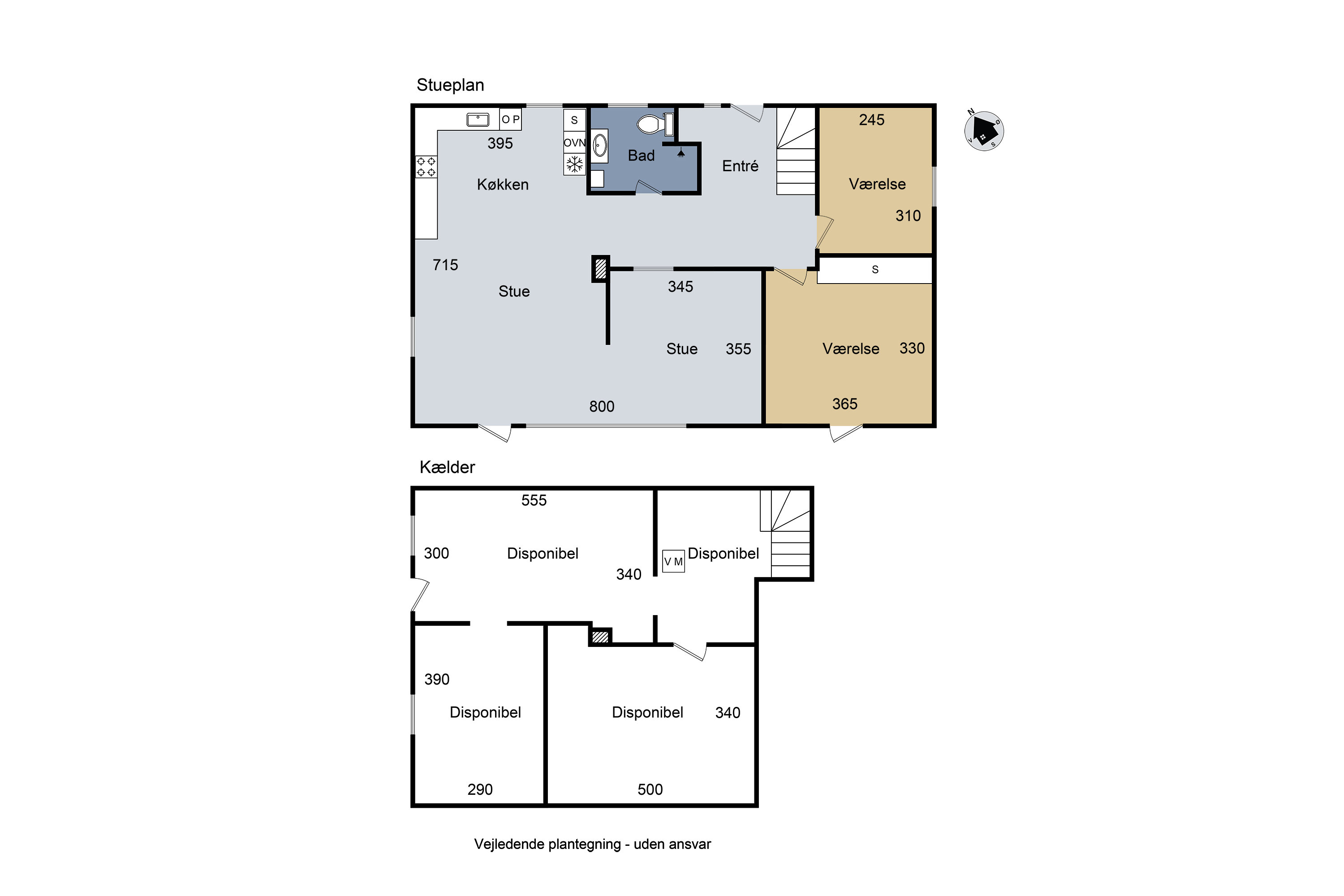 Plantegninger billede af Granbakken 14, 4400 Kalundborg